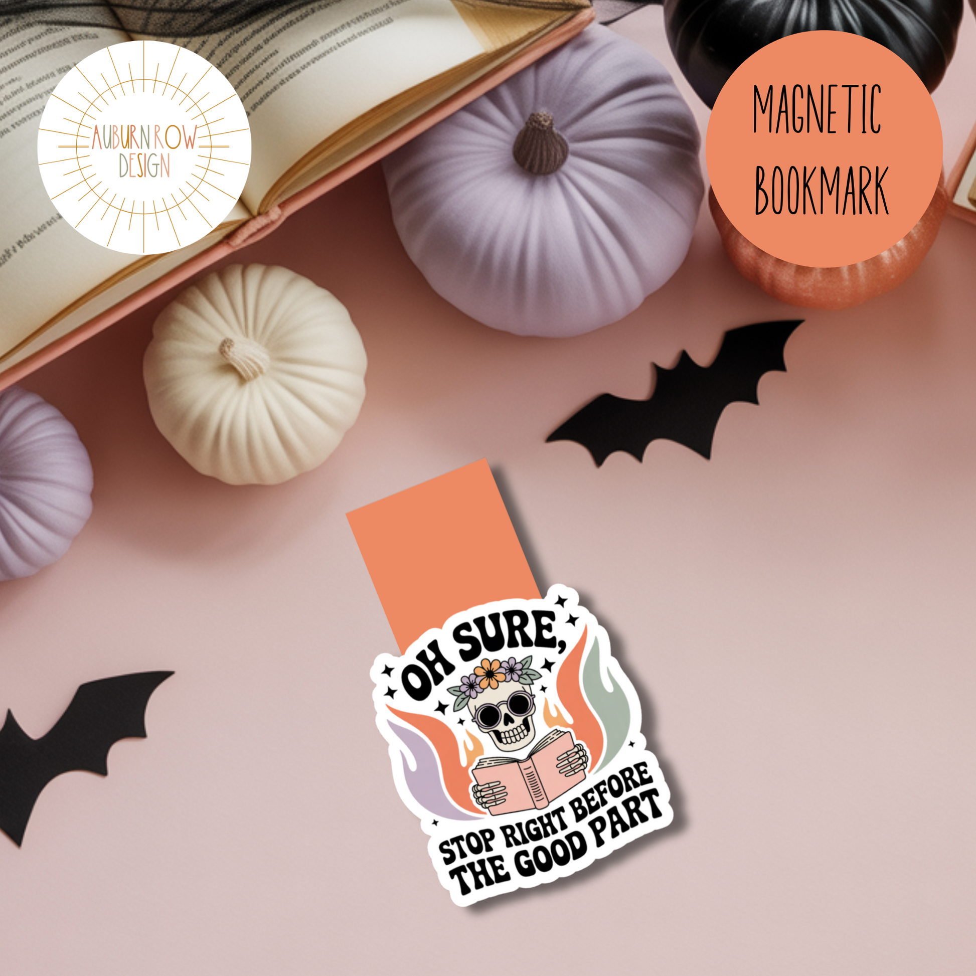 Skeleton Magnetic Bookmark