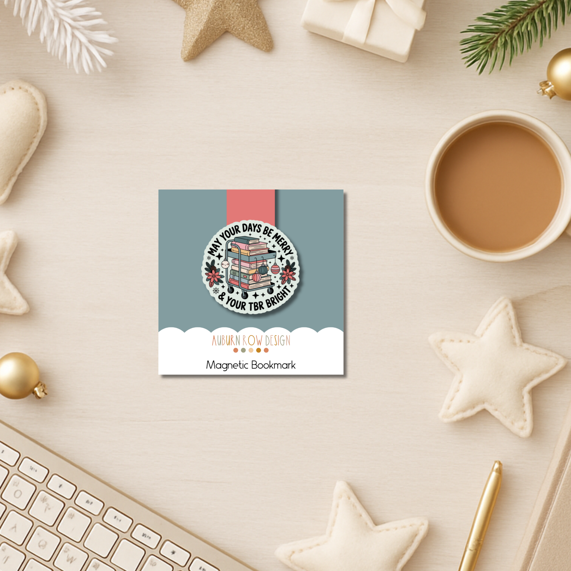 Christmas Magnetic Bookmark