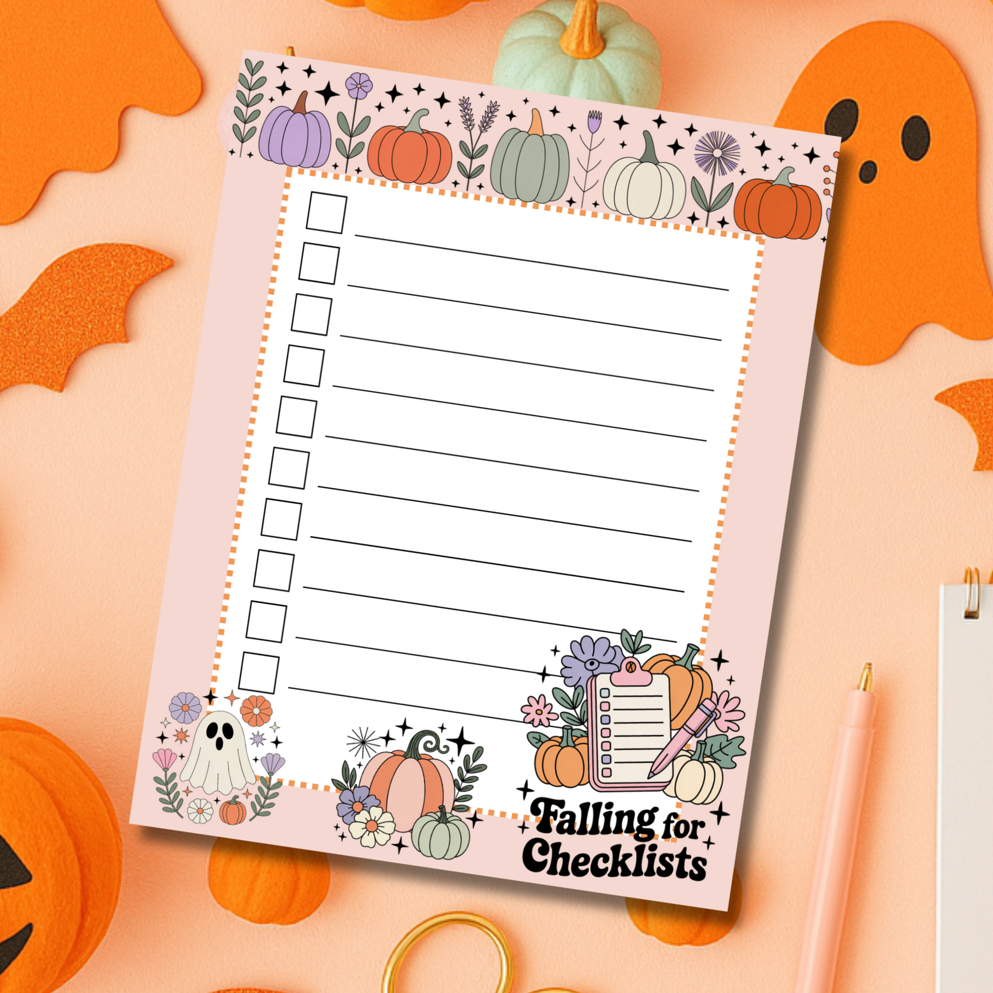 Halloween Notepad