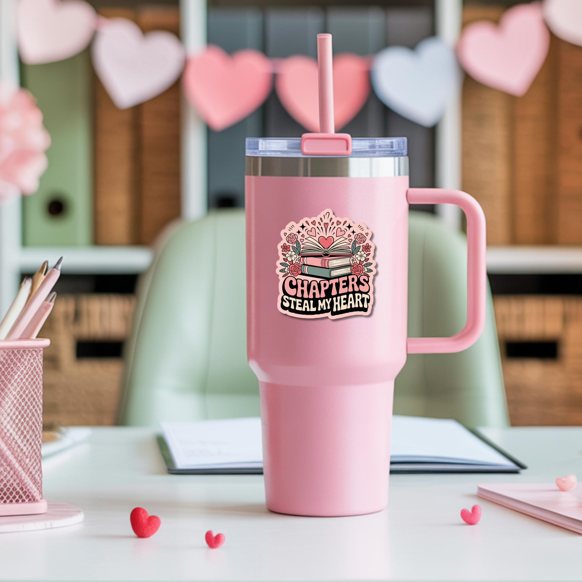 Valentines Day Reading Sticker