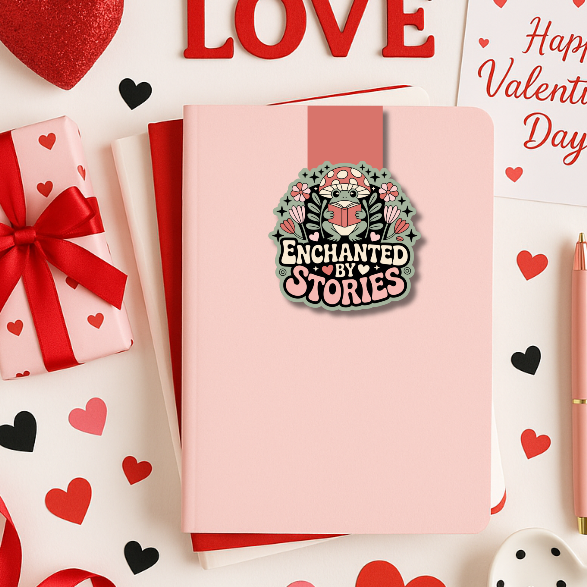 Valentines Day Bookmark