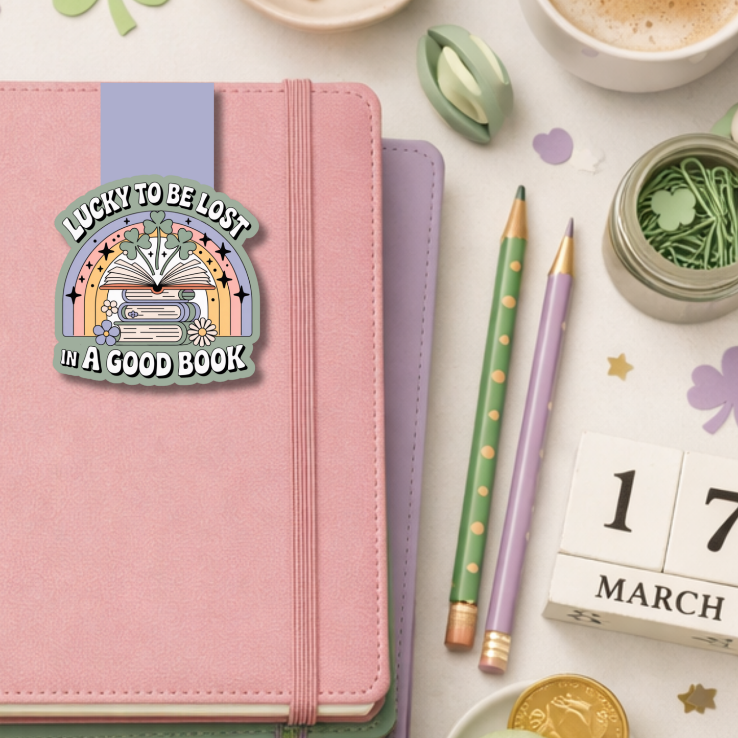 St Patricks Day Magnetic Bookmark