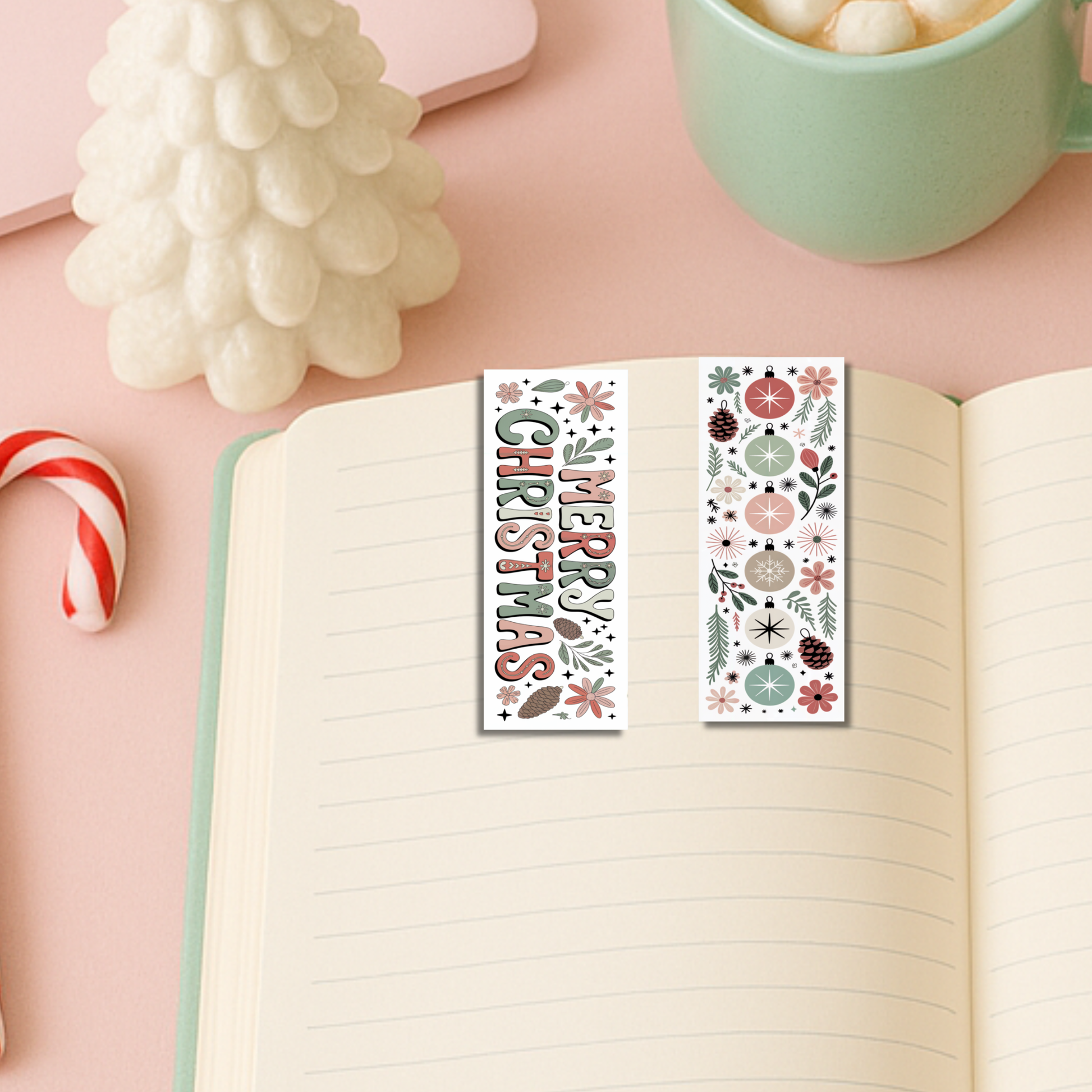 Christmas Magnetic Bookmark
