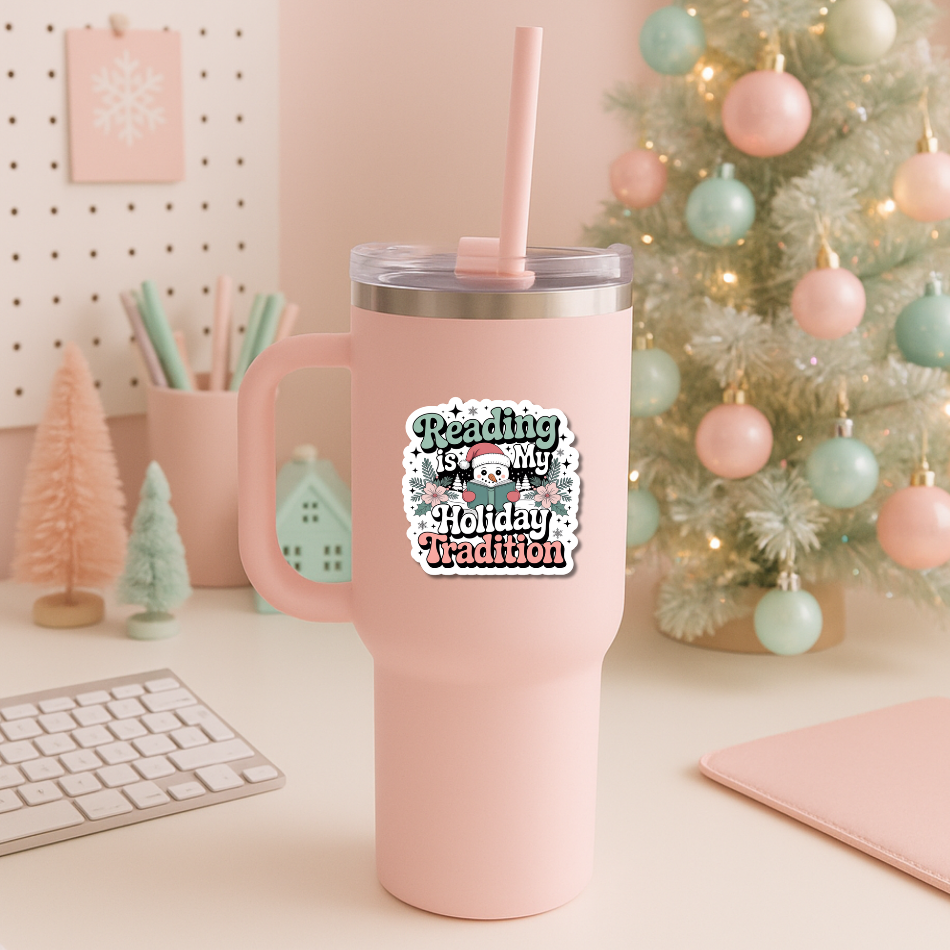 Christmas Bookish Stickers