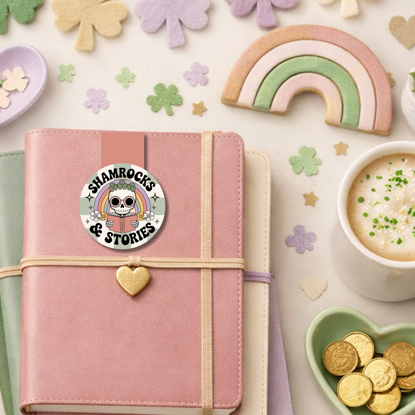 St Patricks Day Magnetic Bookmark