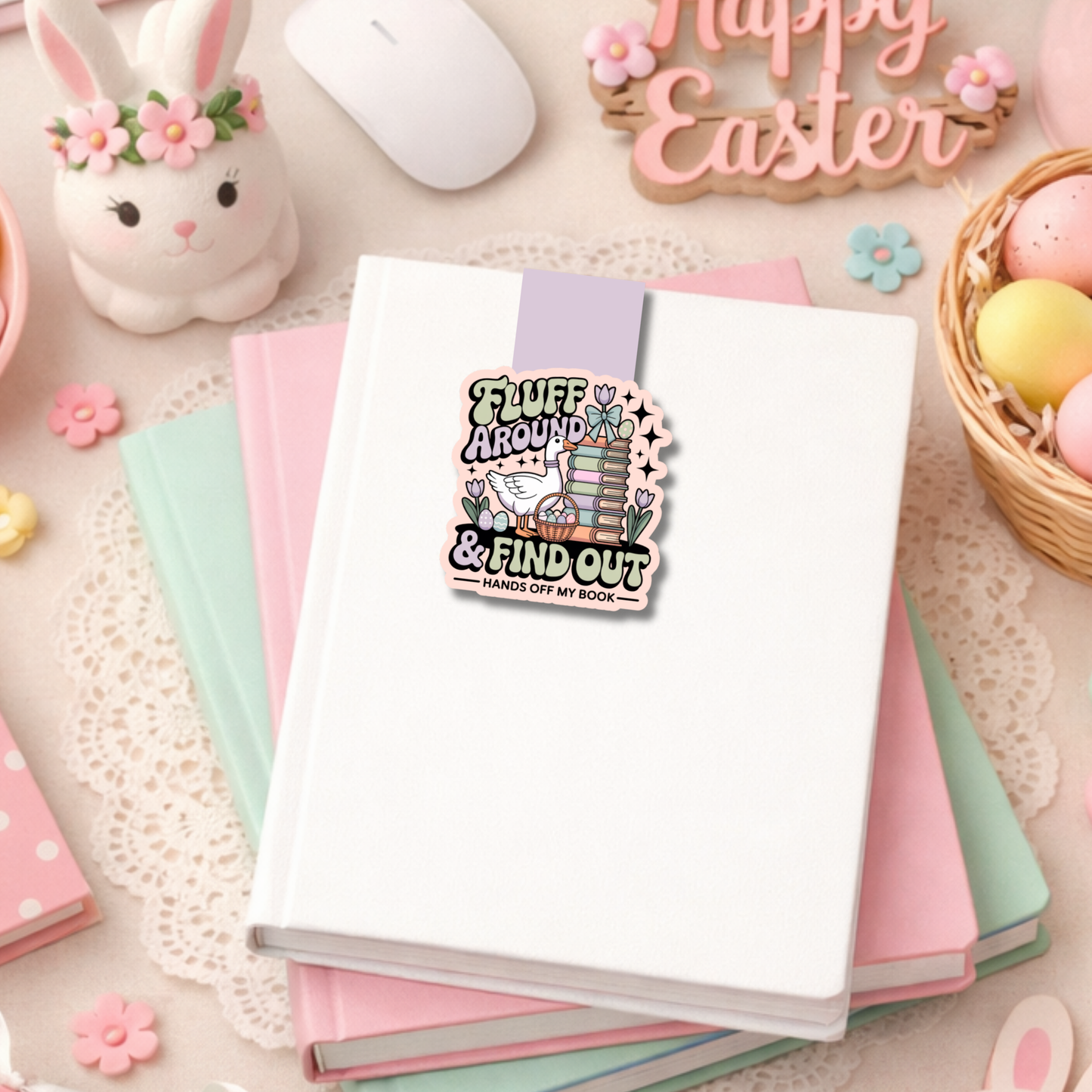 Easter Magnetic Bookmark