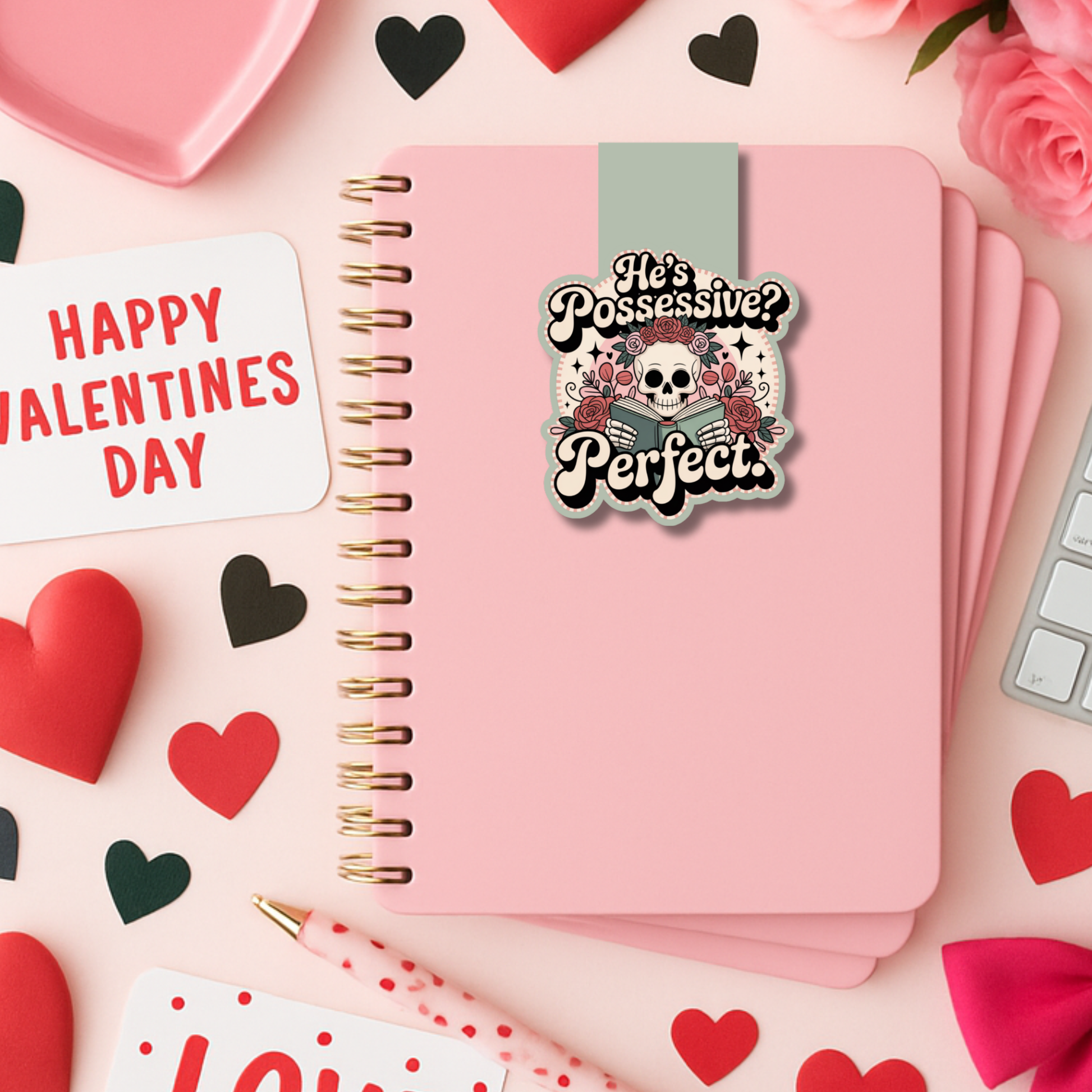 Valentines Day Bookmark