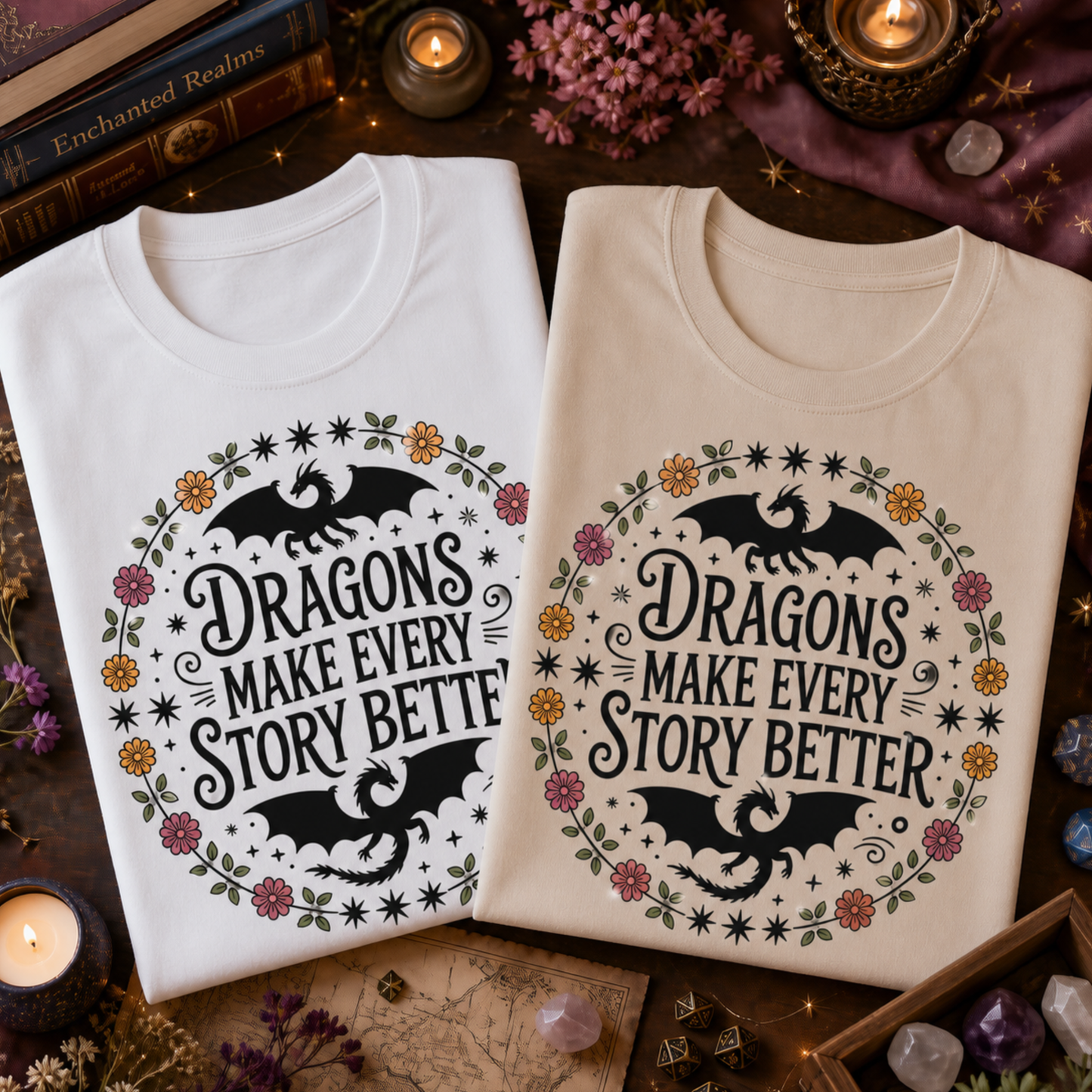 Romantasy Dragon Shirt