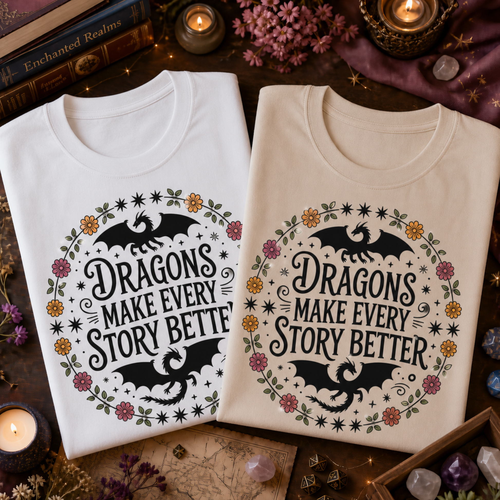 Romantasy Dragon Shirt