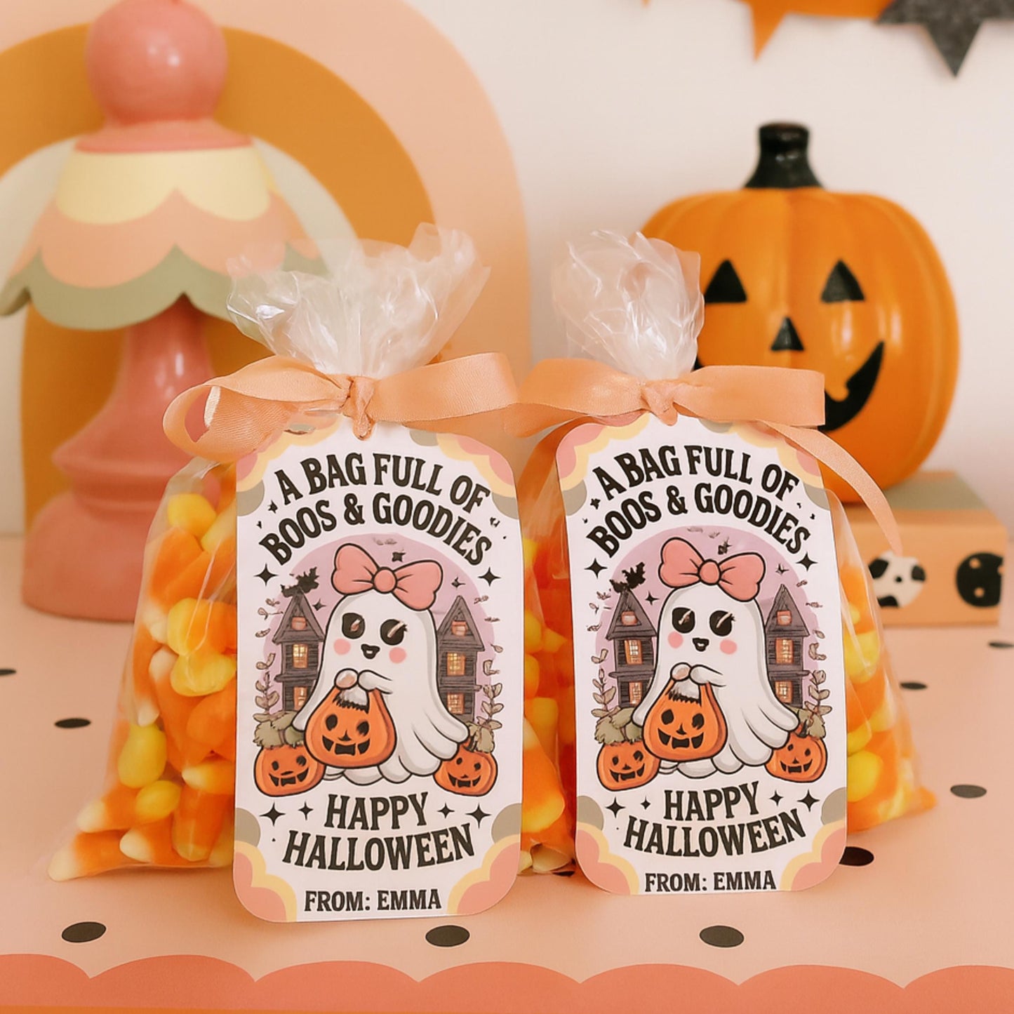 Printable Boo Bag Gift Tag