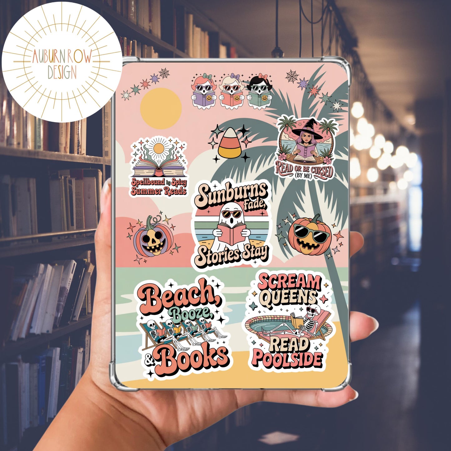 Summerween Printable Kindle Insert