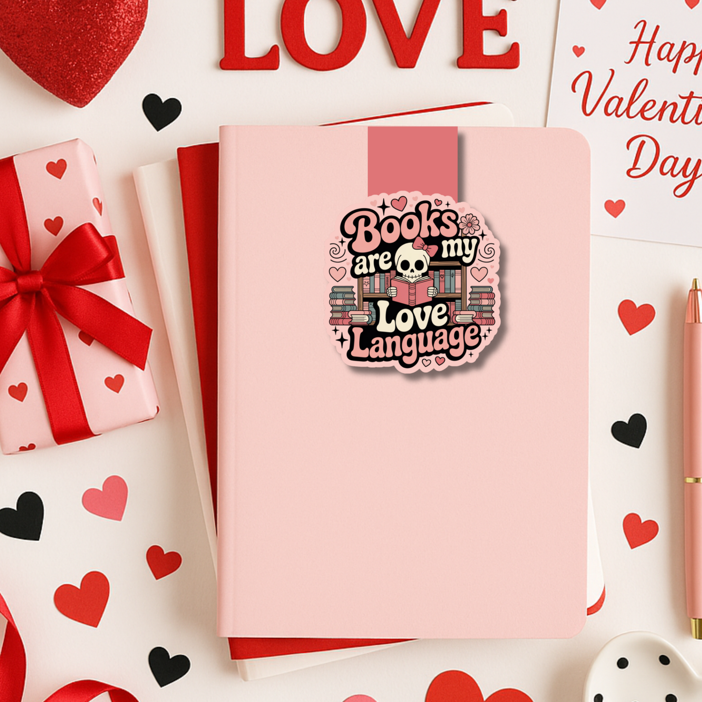 Valentines Day Bookmark