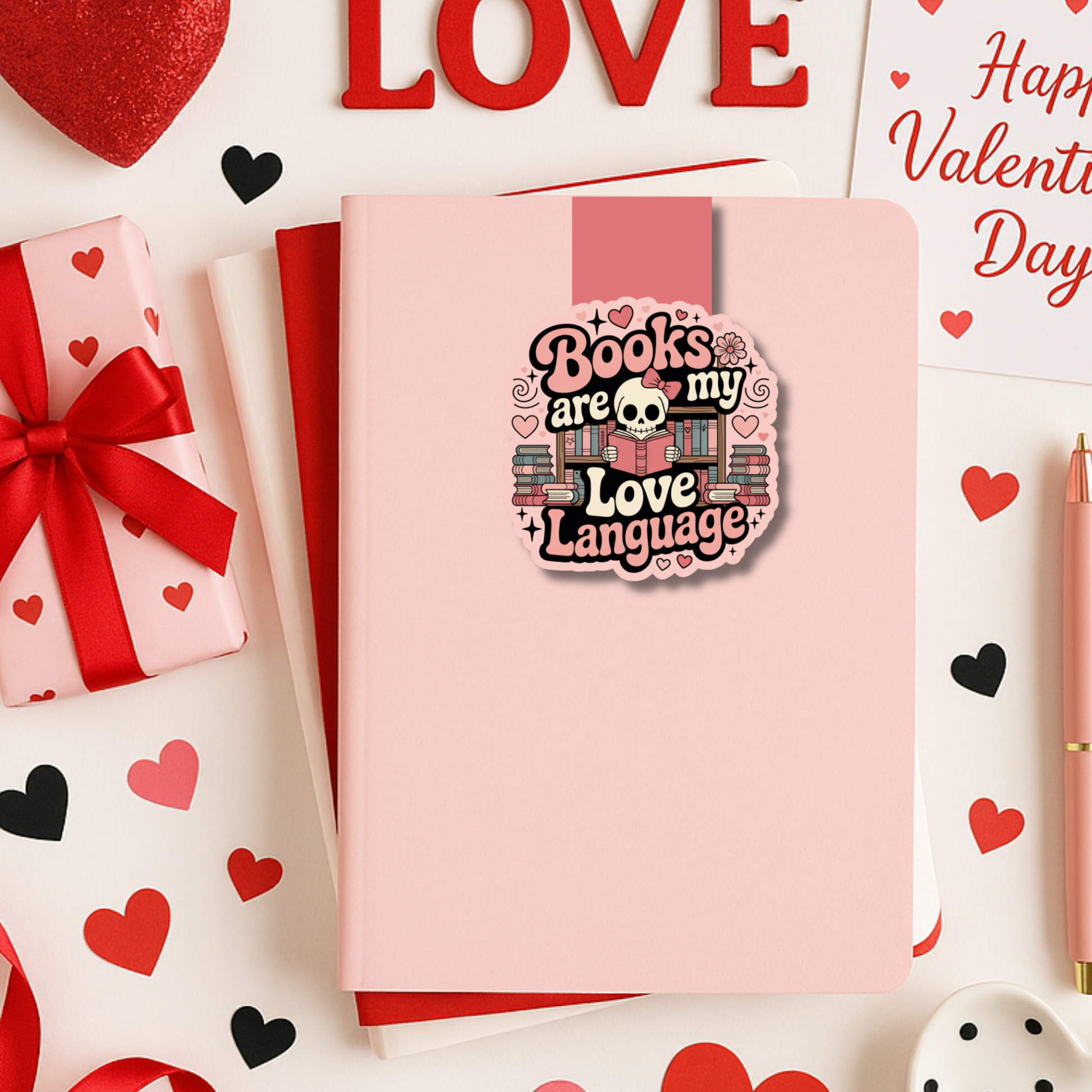 Valentines Day Bookmark