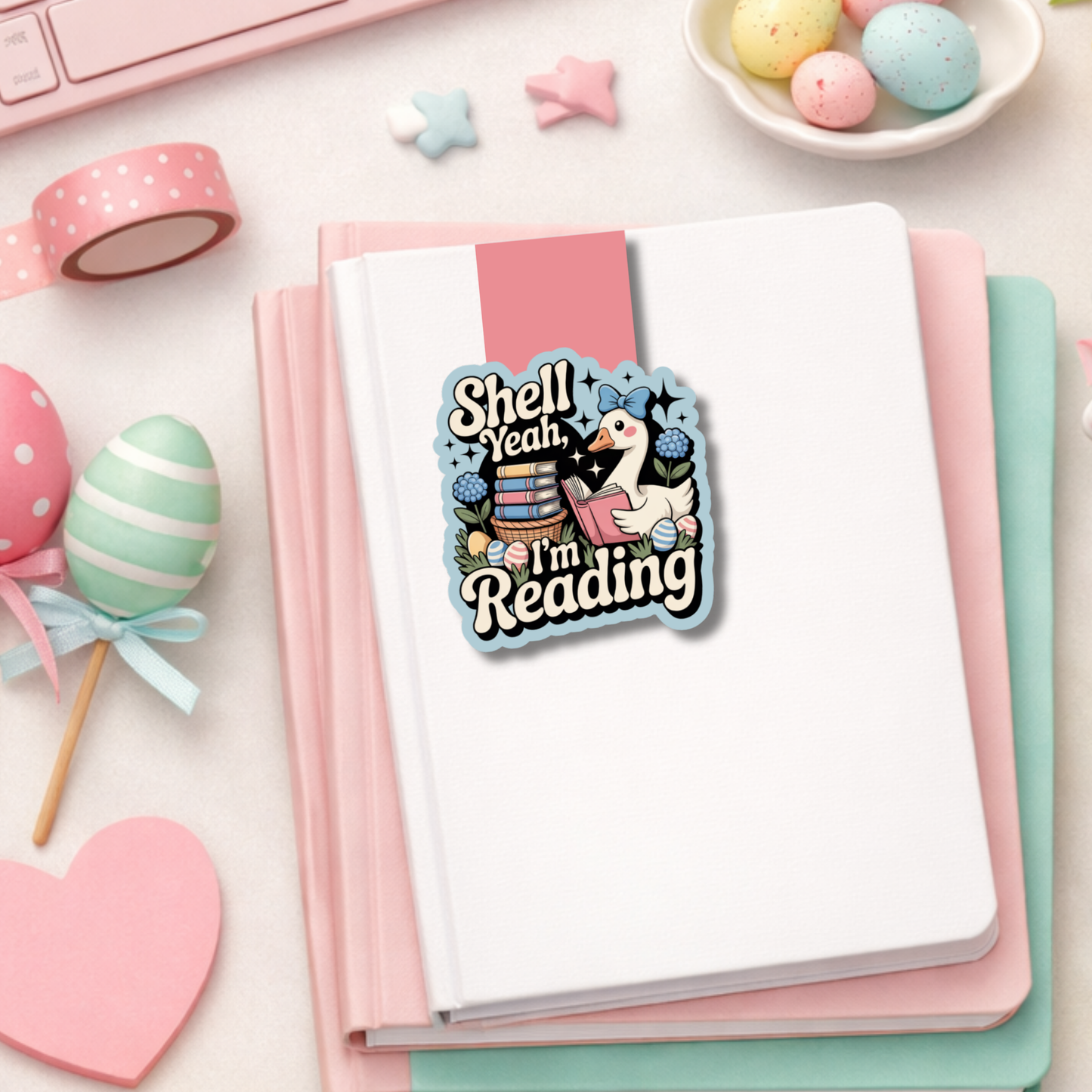 Easter Magnetic Bookmark