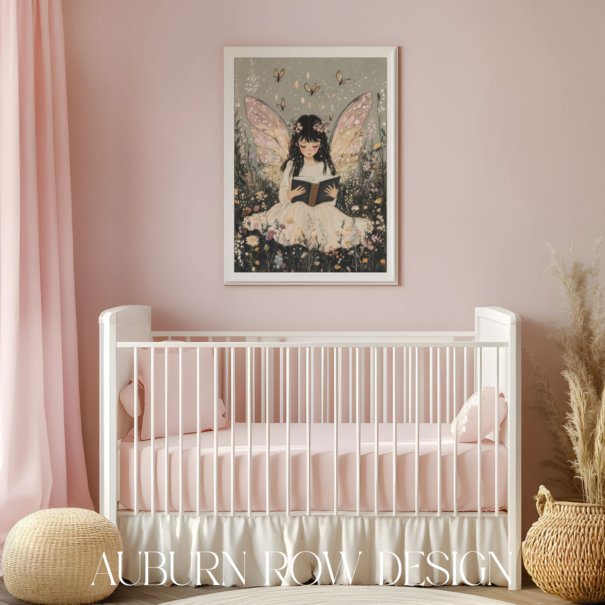 Fairy Bookshelf Art