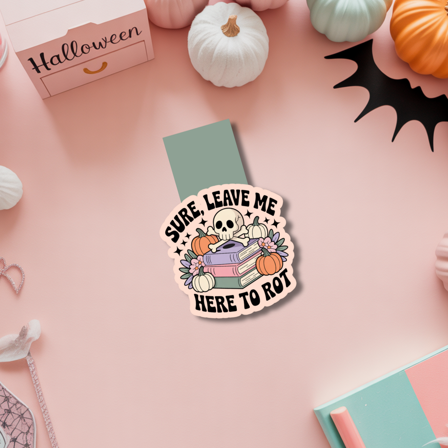 Halloween Magnetic Bookmark
