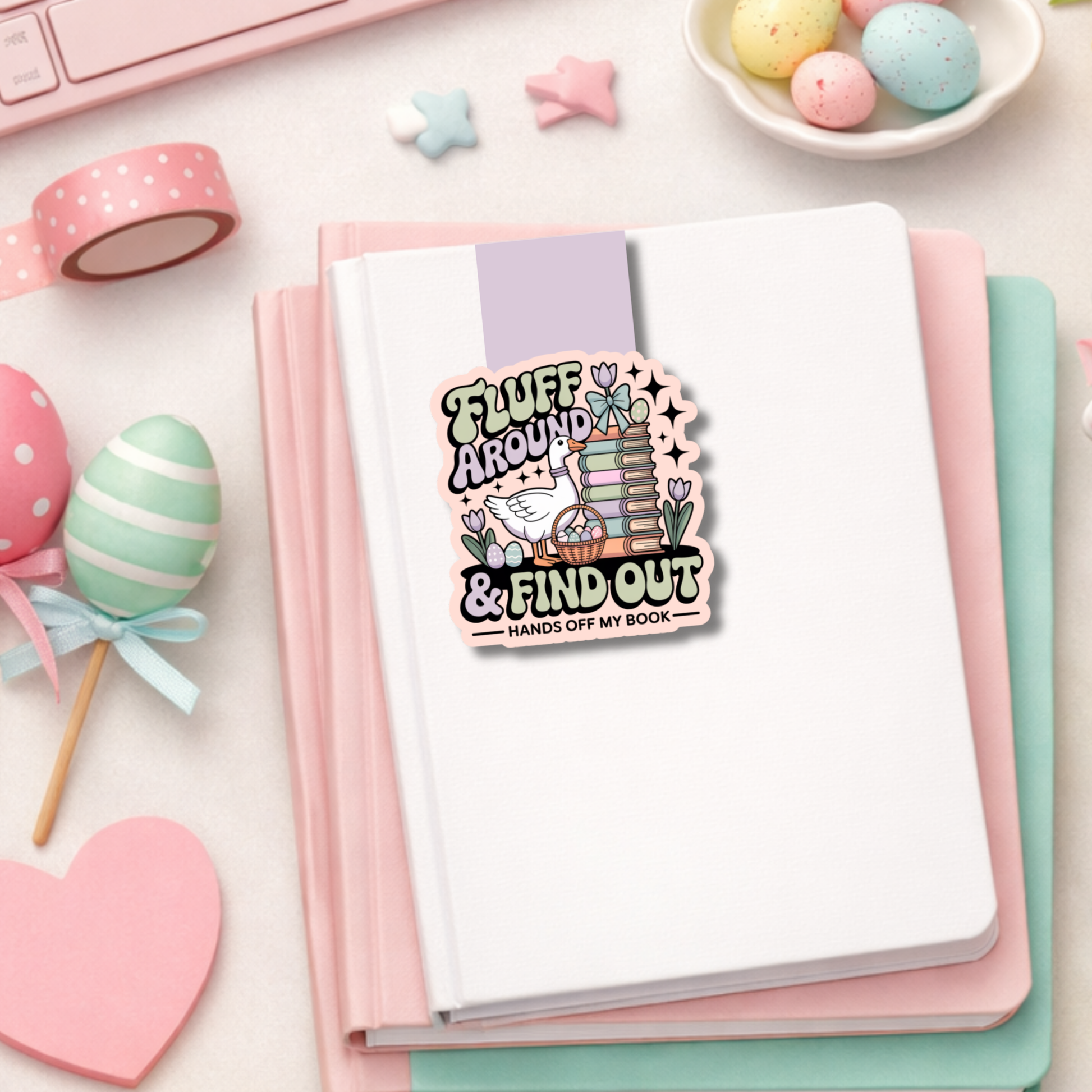 Easter Magnetic Bookmark