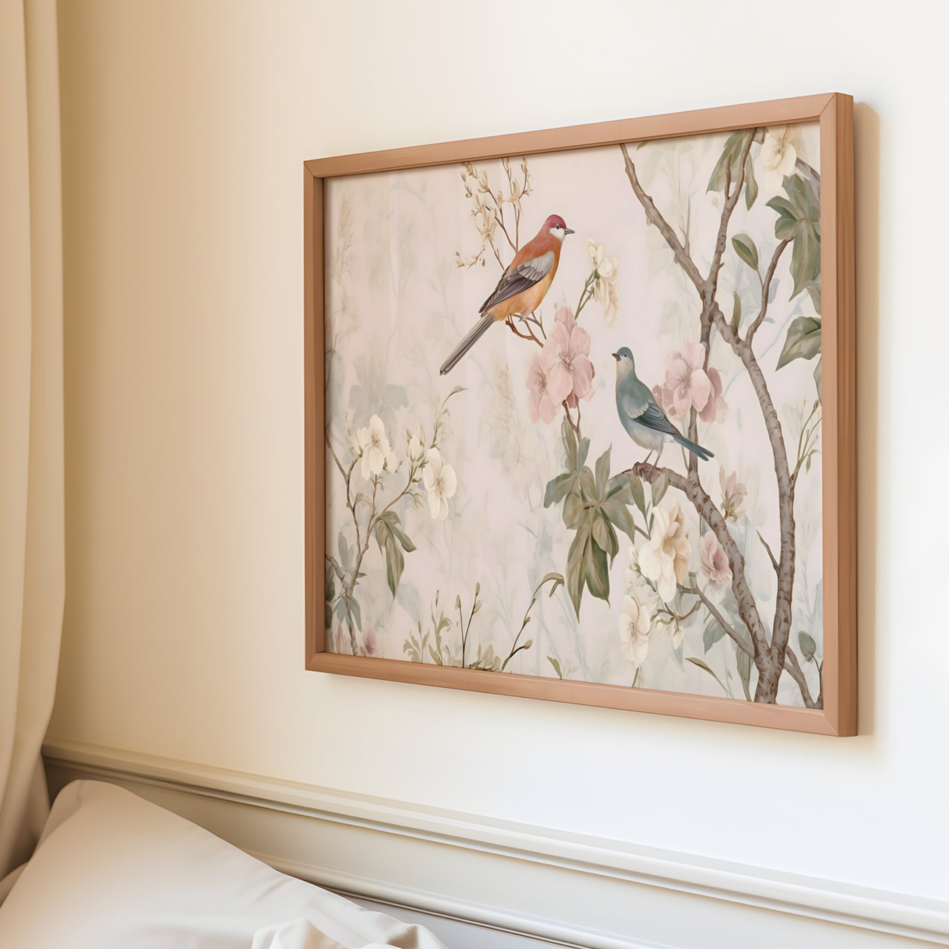 Chinoiserie Bird Wall Art