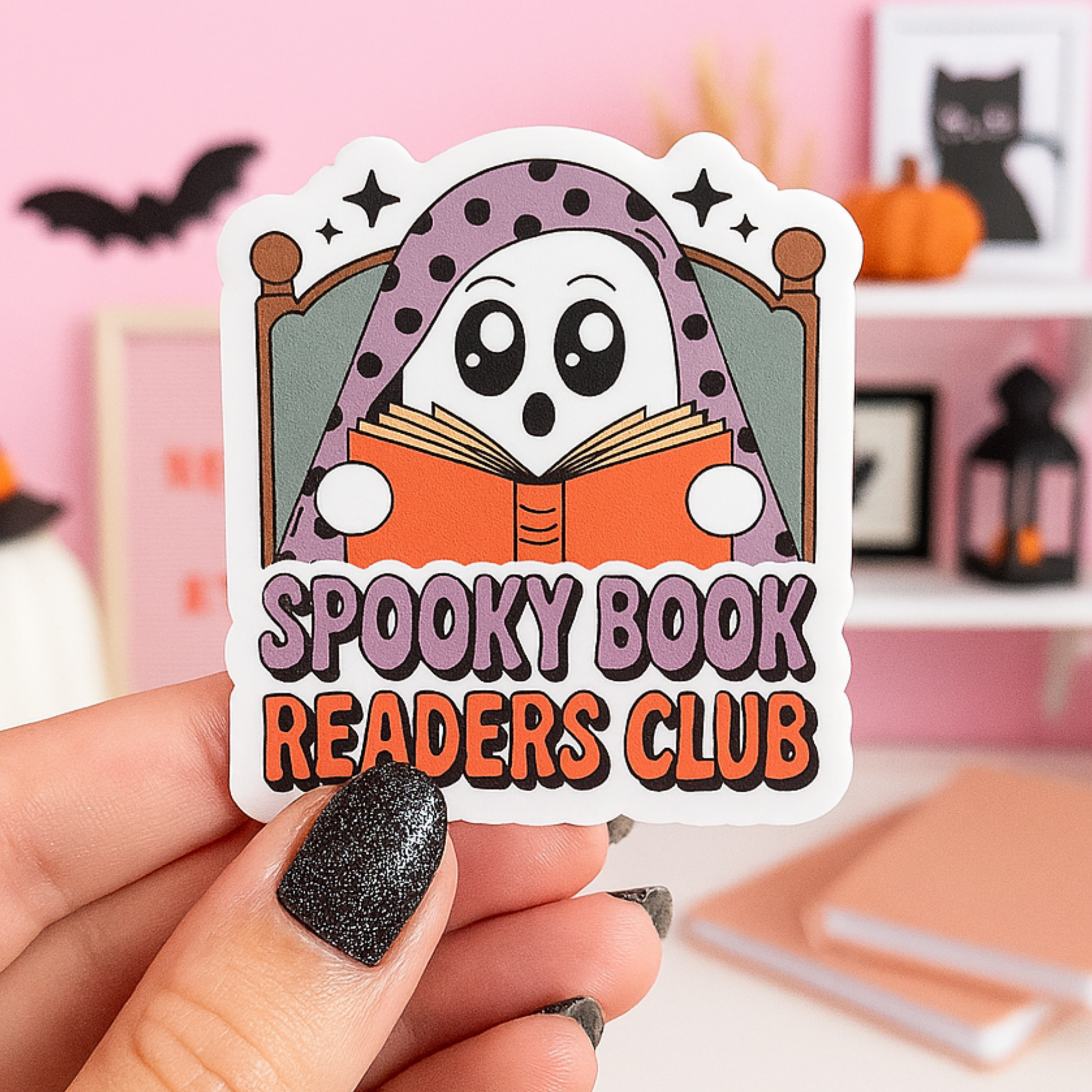 Halloween Bookish Sticker