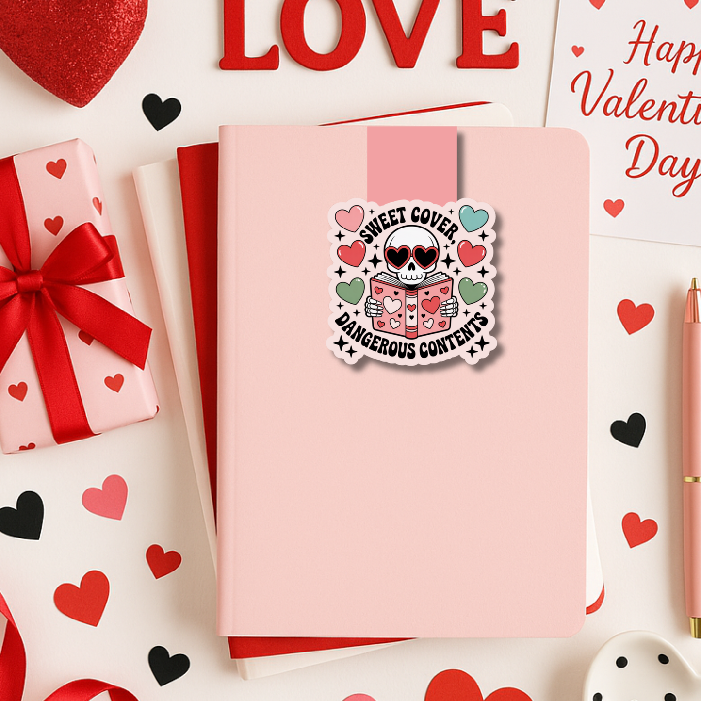 Valentines Day Bookmark