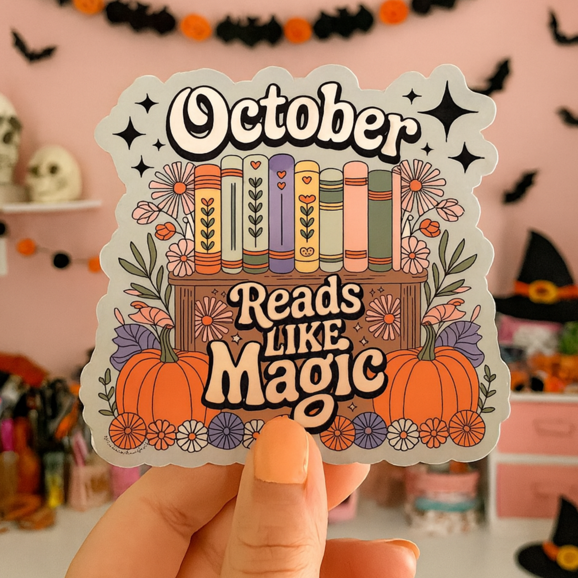 Fall Bookish Stickers