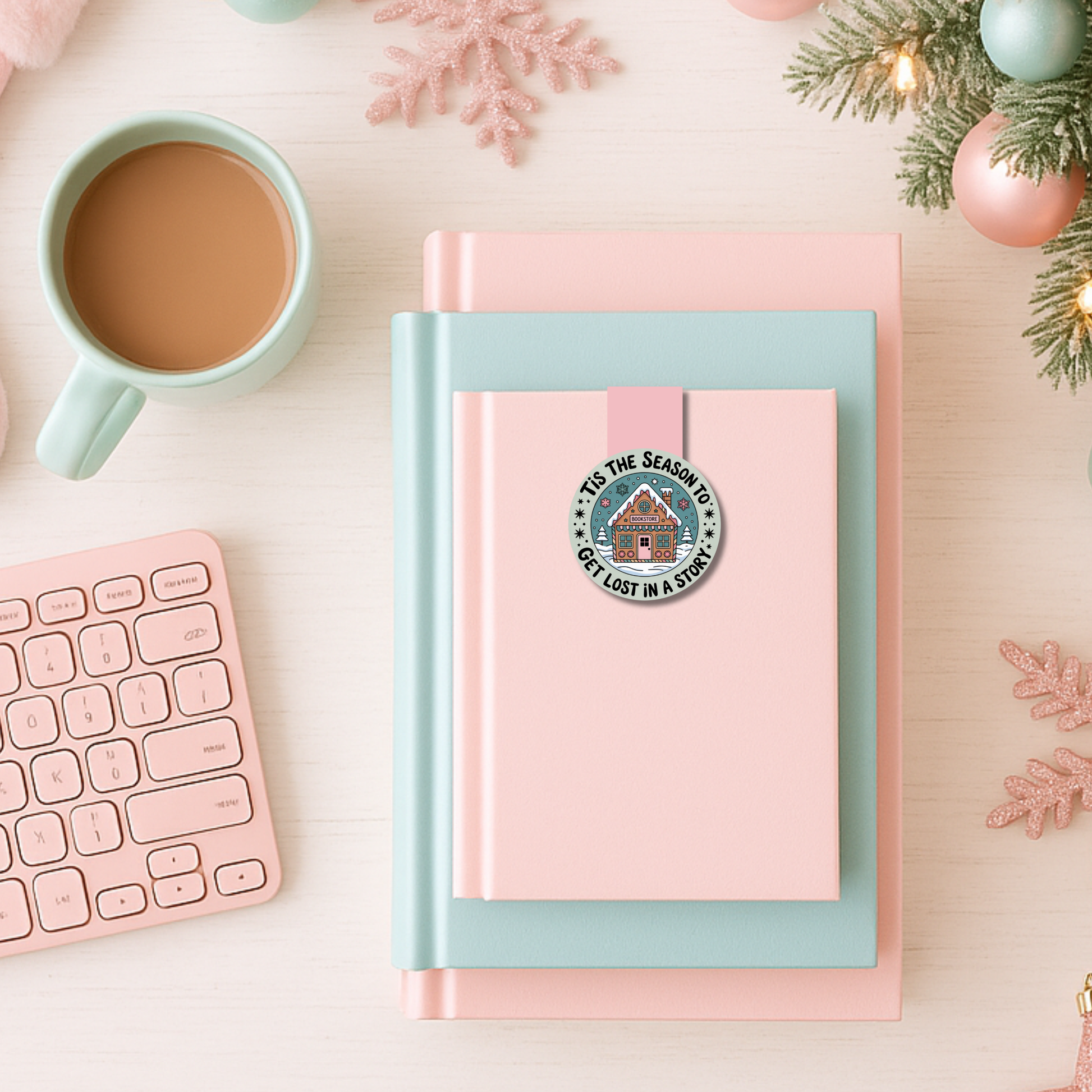Christmas Magnetic Bookmark
