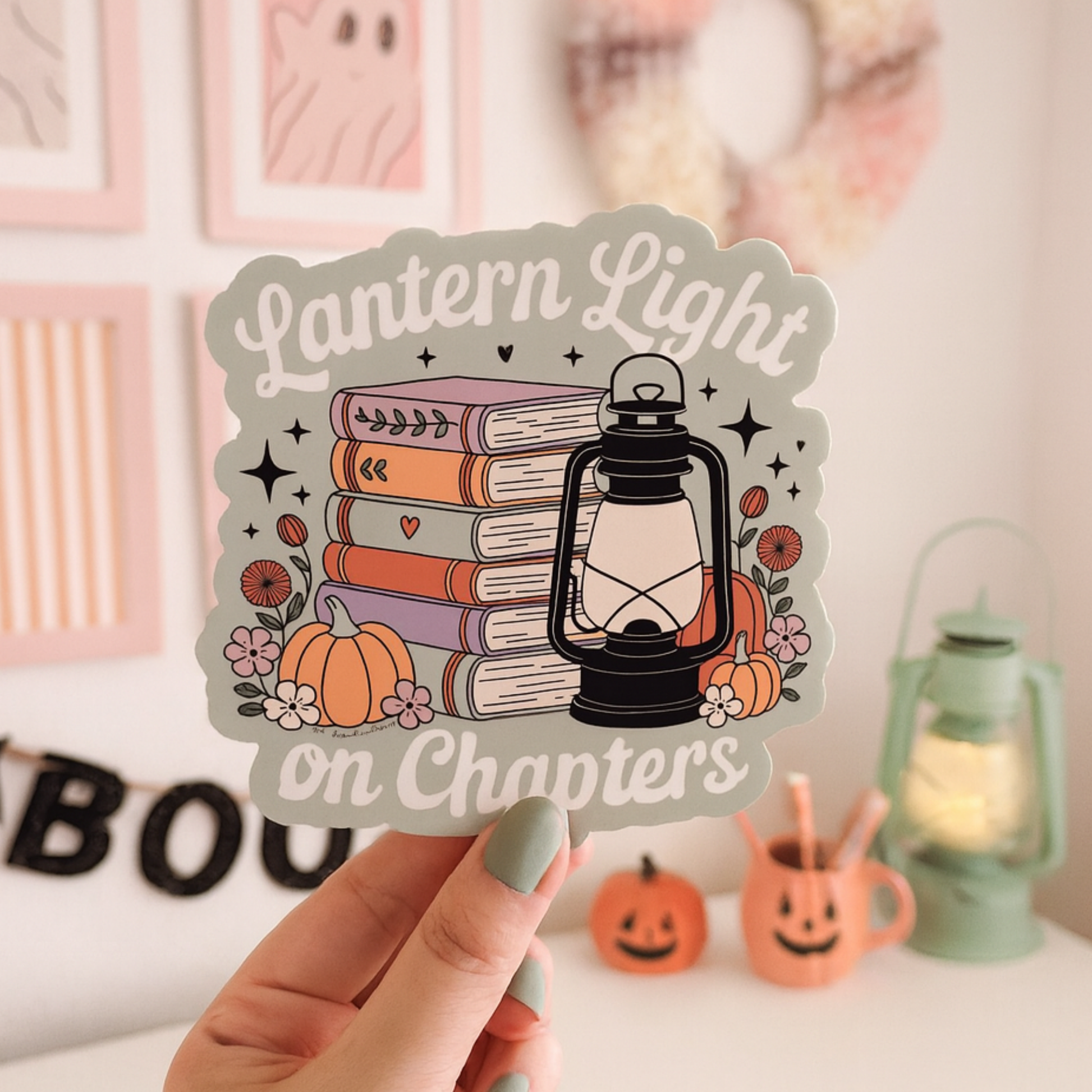 Fall Bookish Stickers