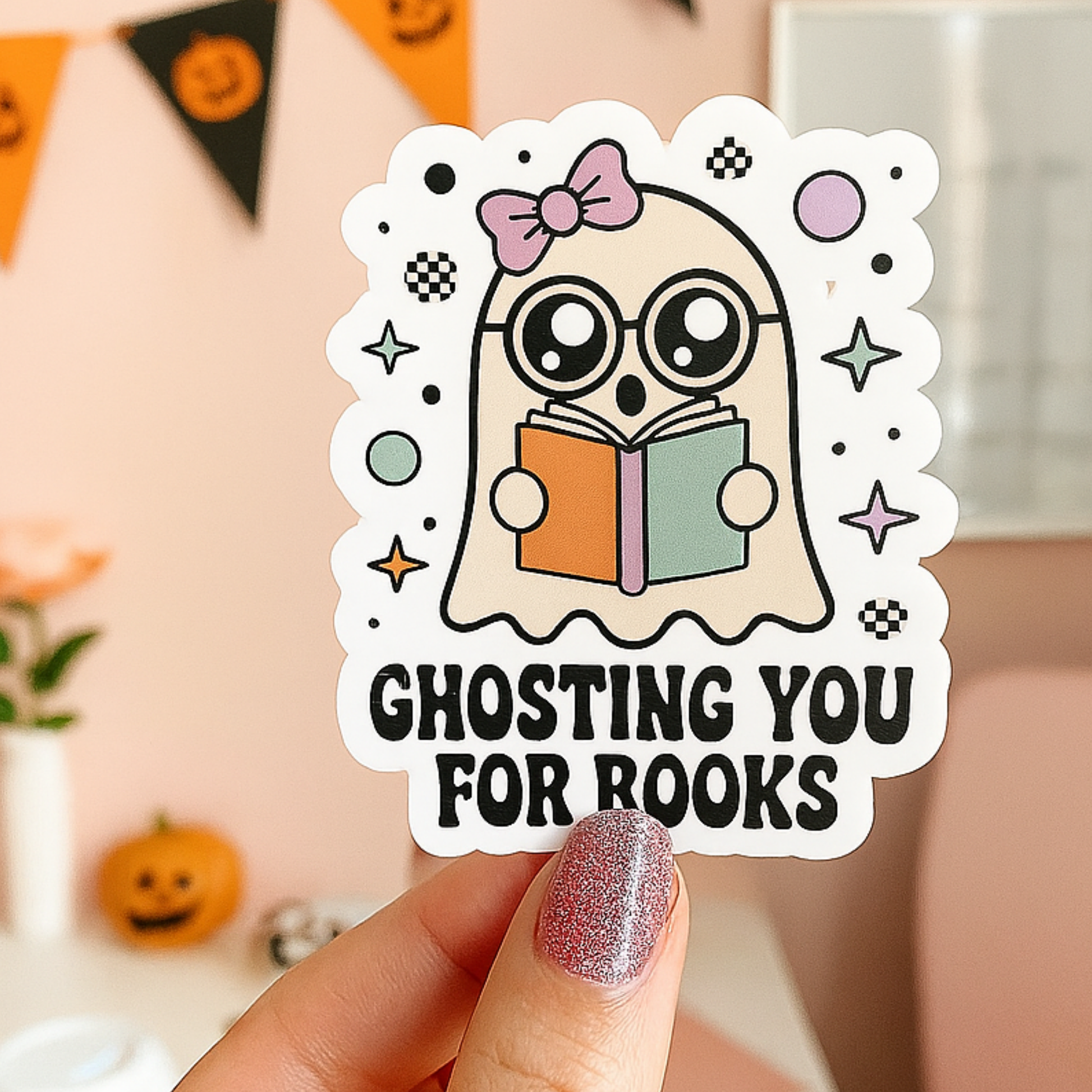 Halloween Bookish Sticker