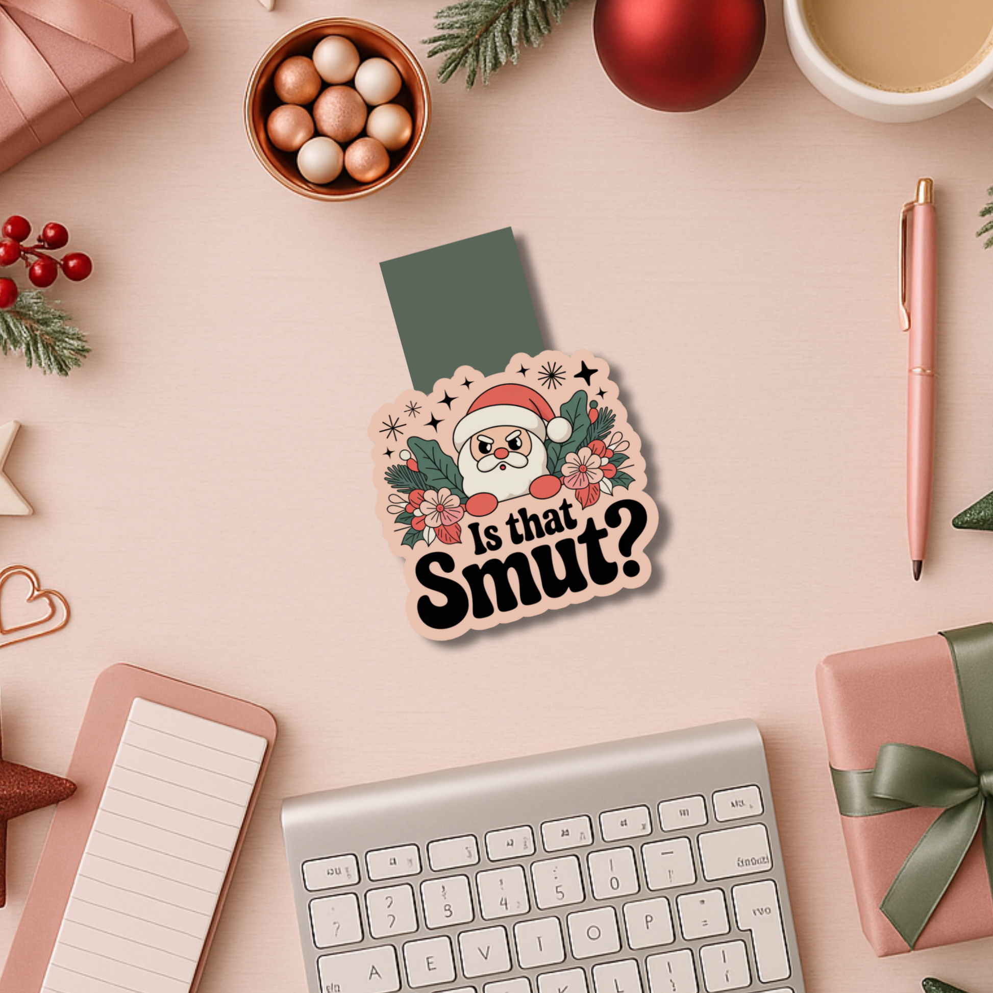 Santa Smut Bookmark