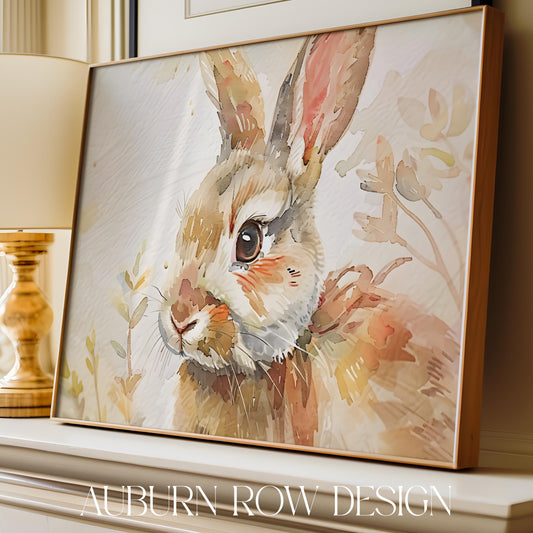 Easter Bunny Printable Wall Art