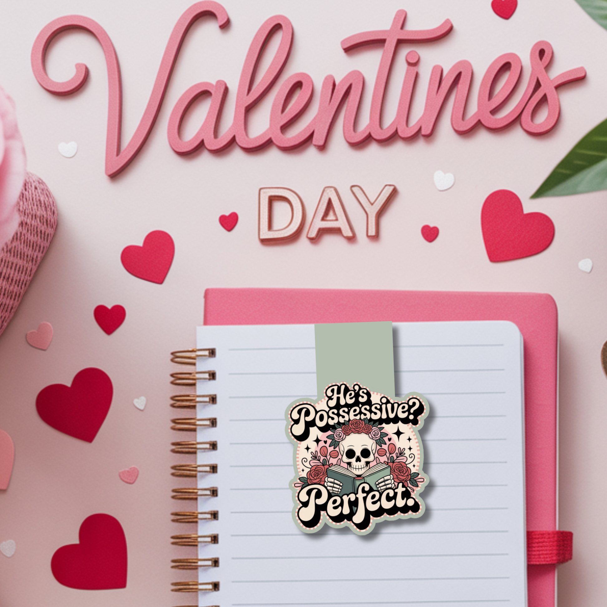 Valentines Day Bookmark