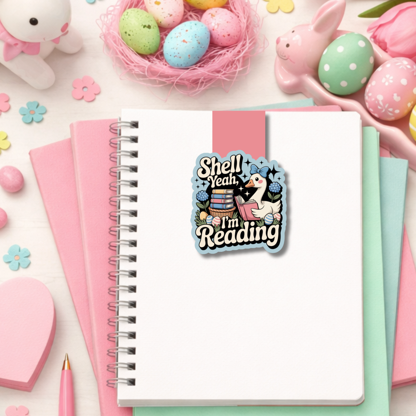 Easter Magnetic Bookmark