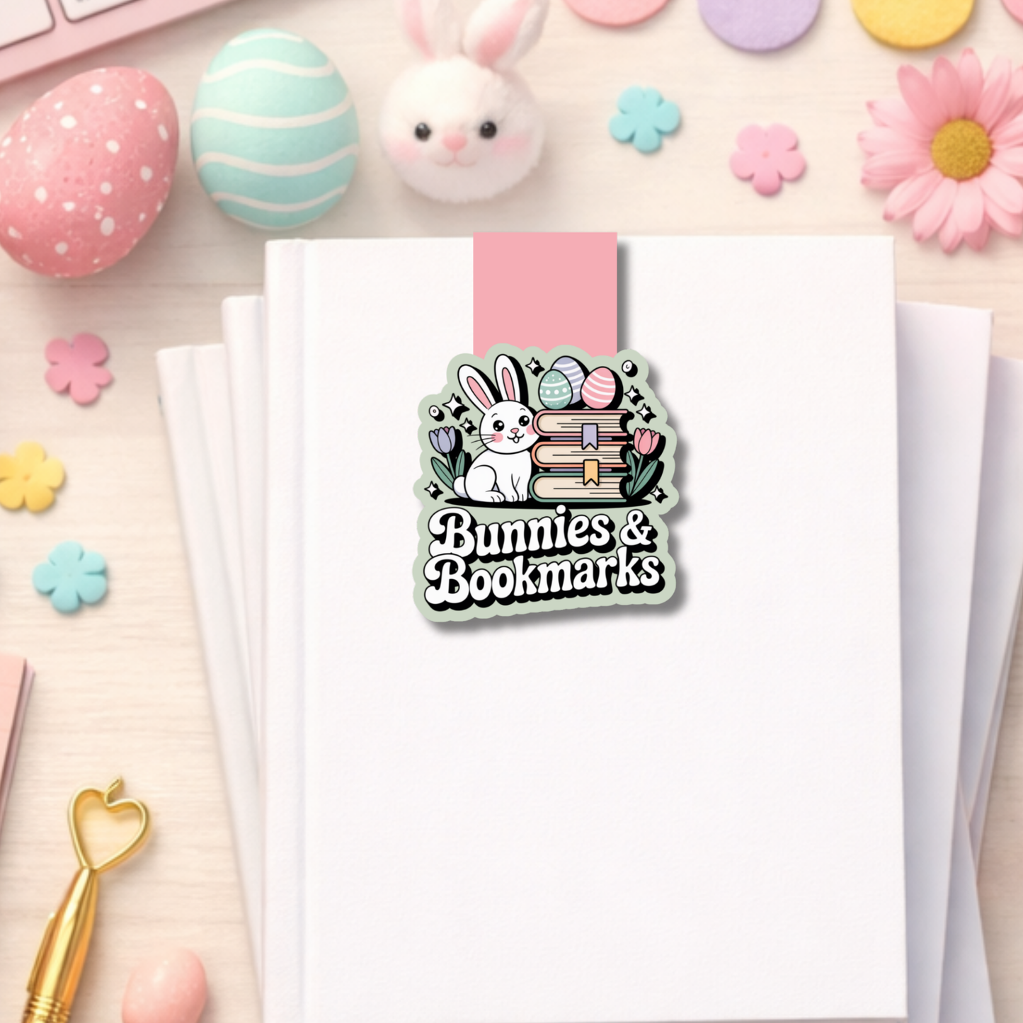 Easter Magnetic Bookmark