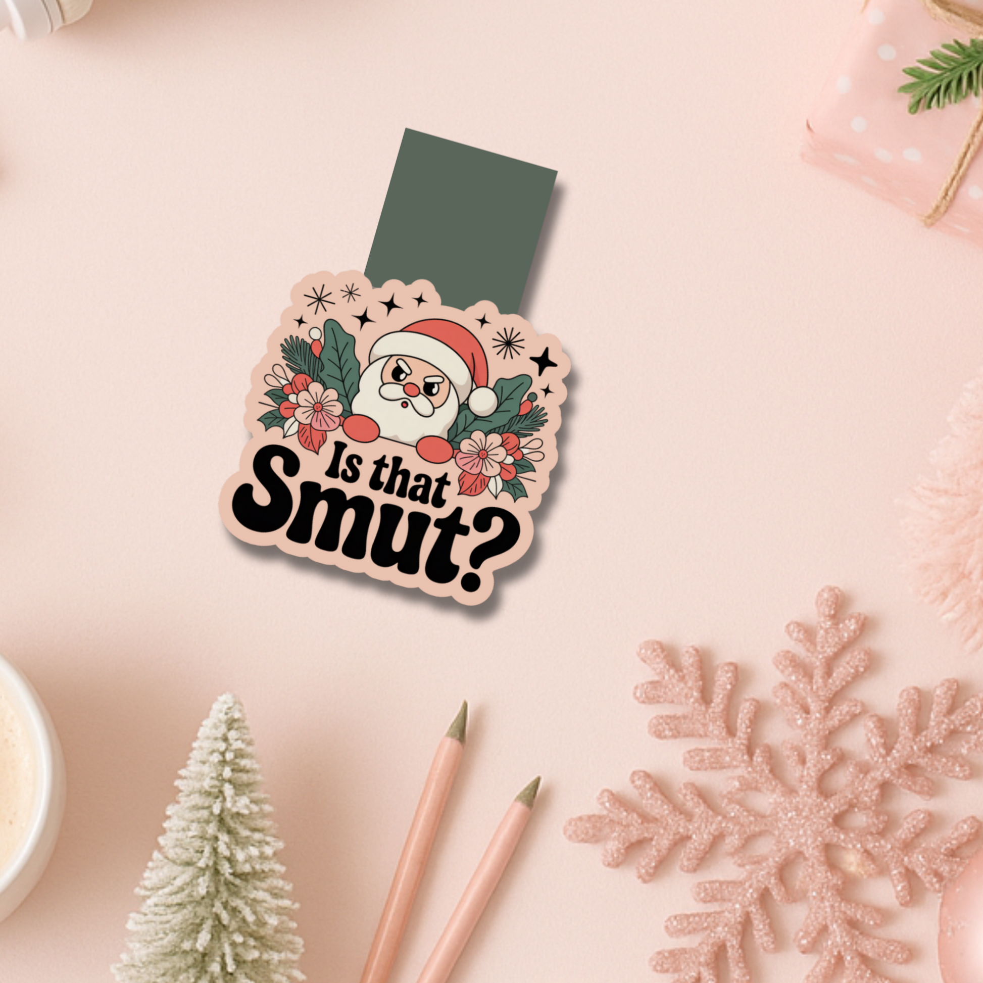 Santa Smut Bookmark