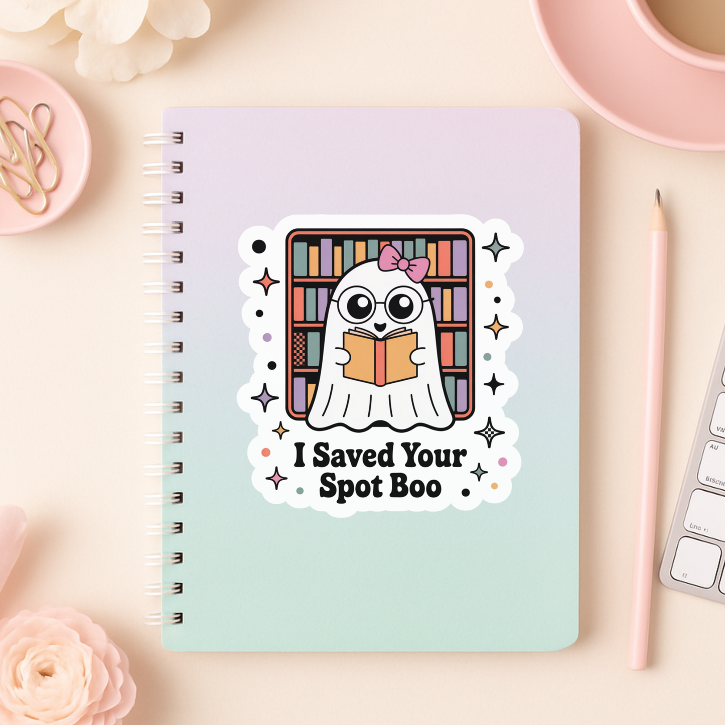 Halloween Bookish Sticker