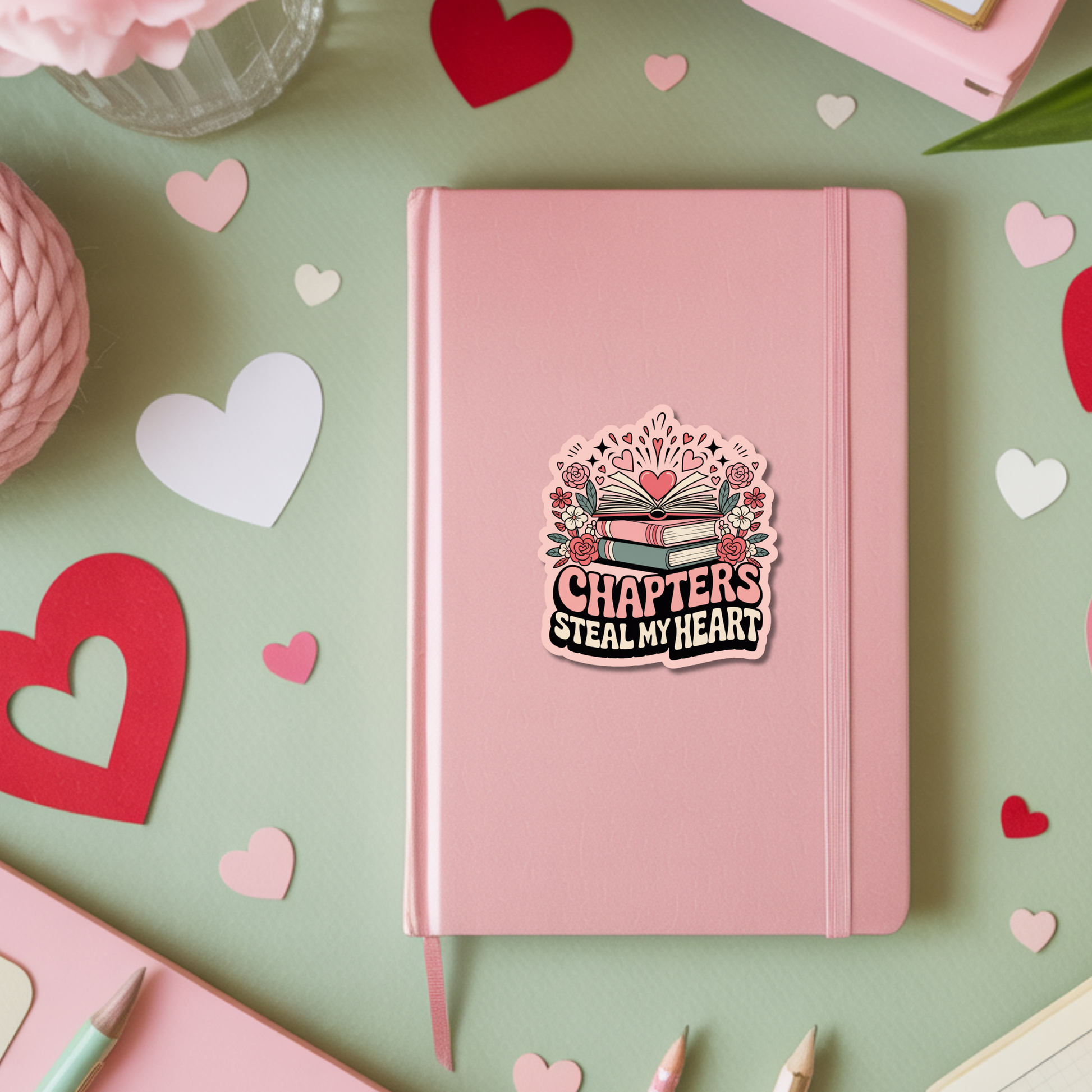 Valentines Day Reading Sticker