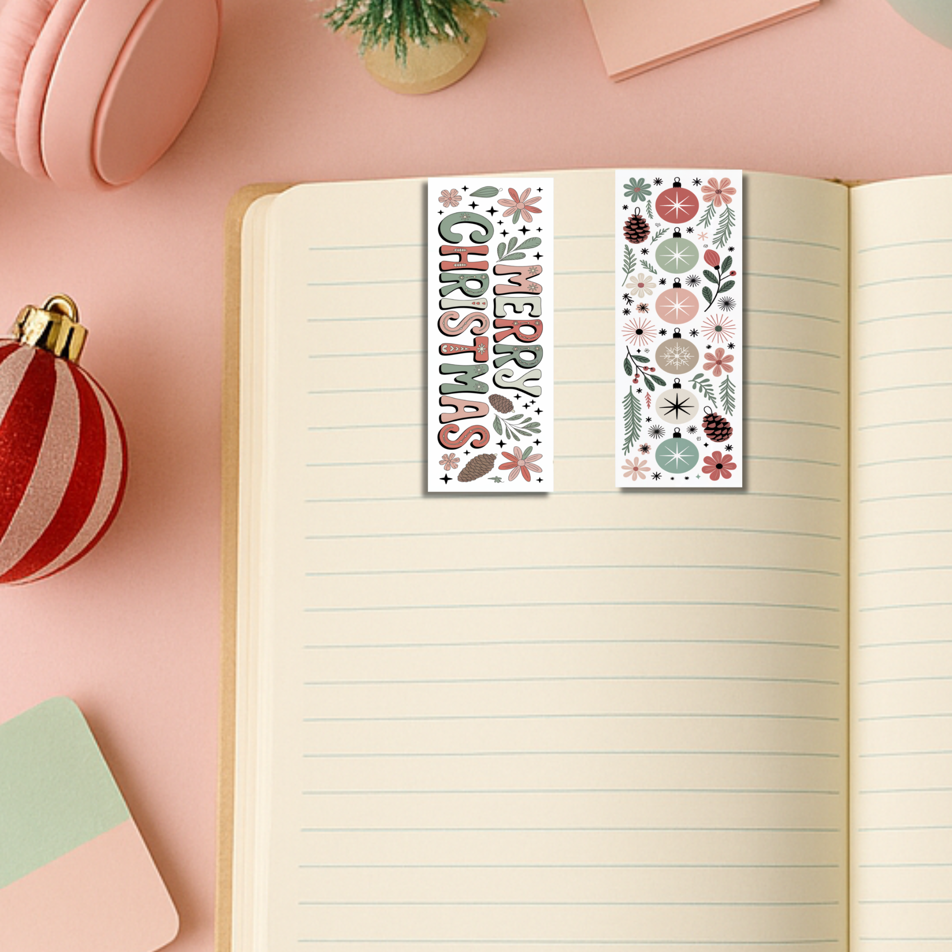 Christmas Magnetic Bookmark