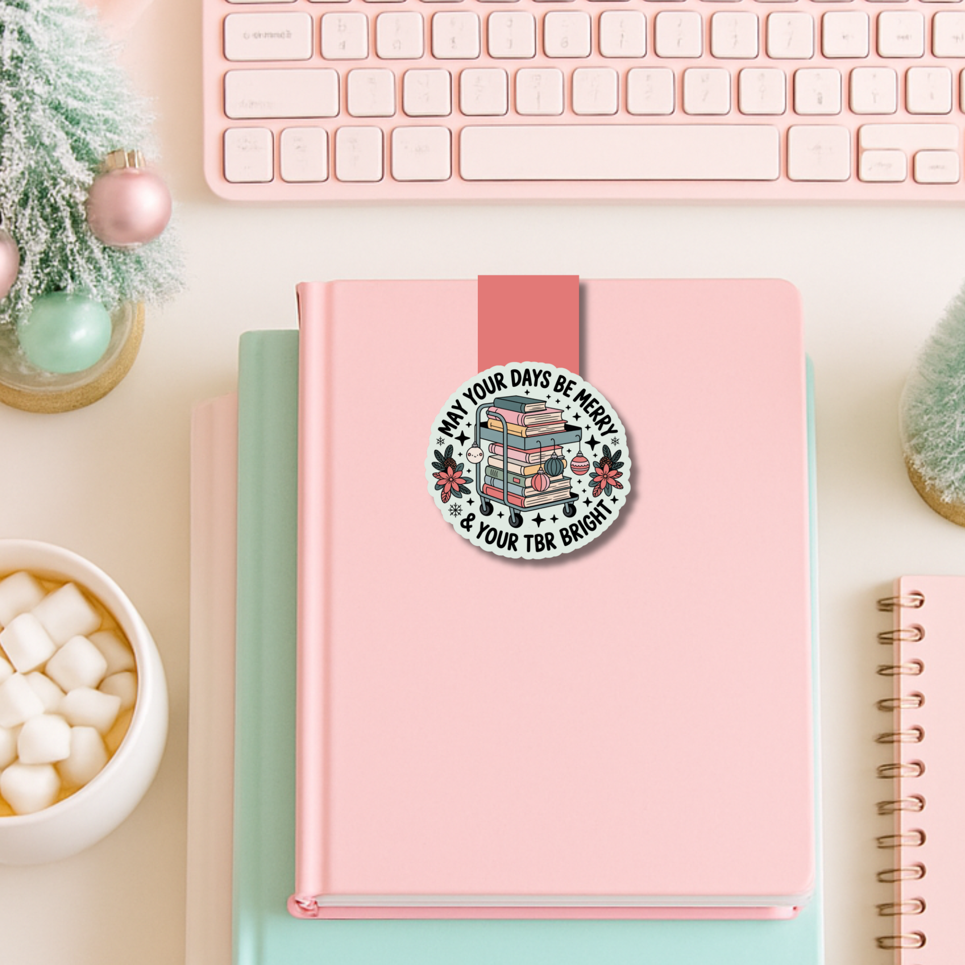 Christmas Magnetic Bookmark