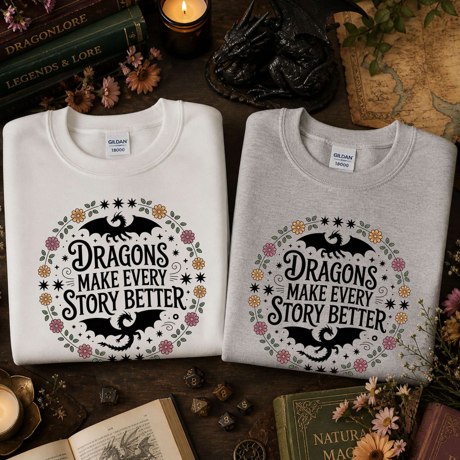 Dragon Romantasy Sweatshirt