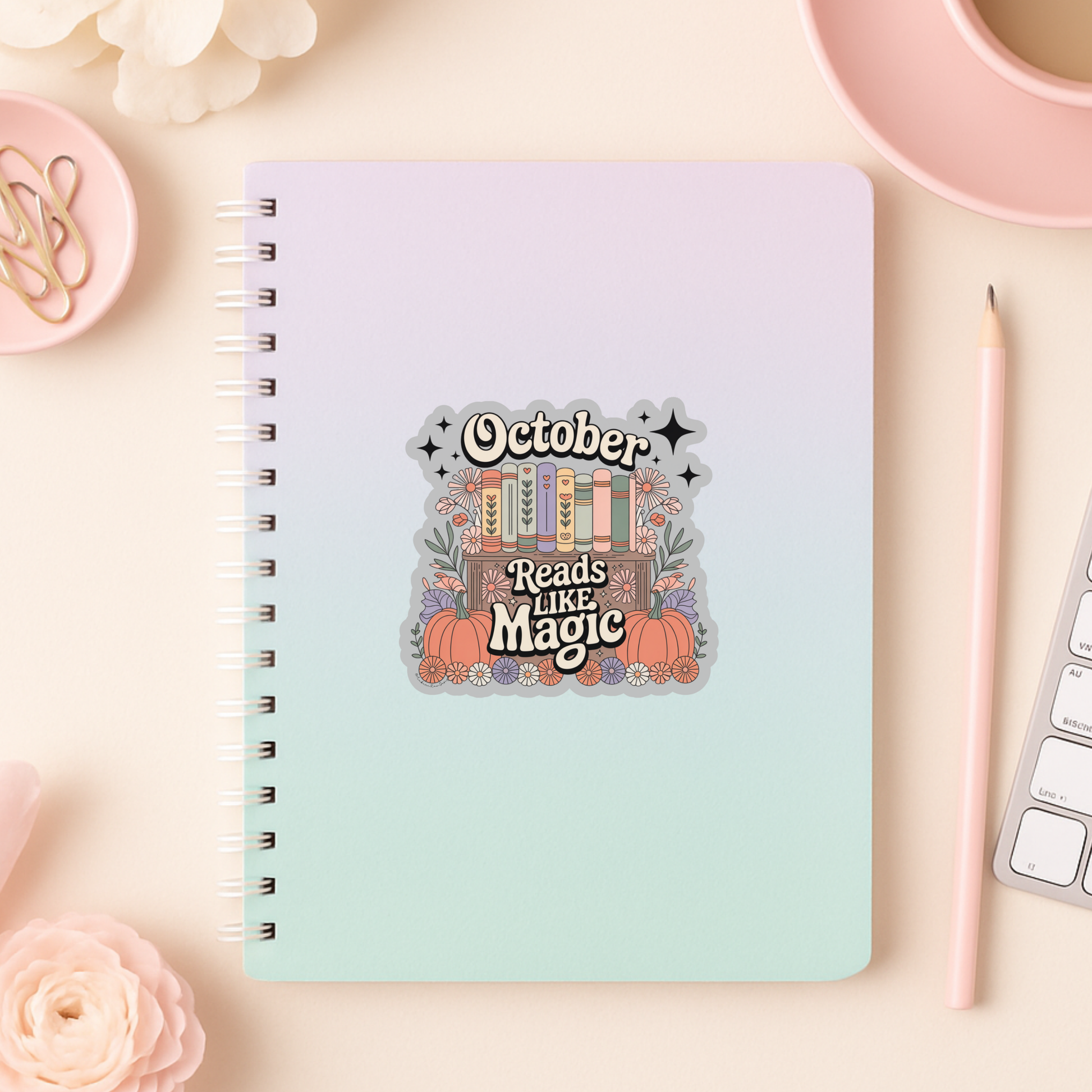 Fall Bookish Stickers