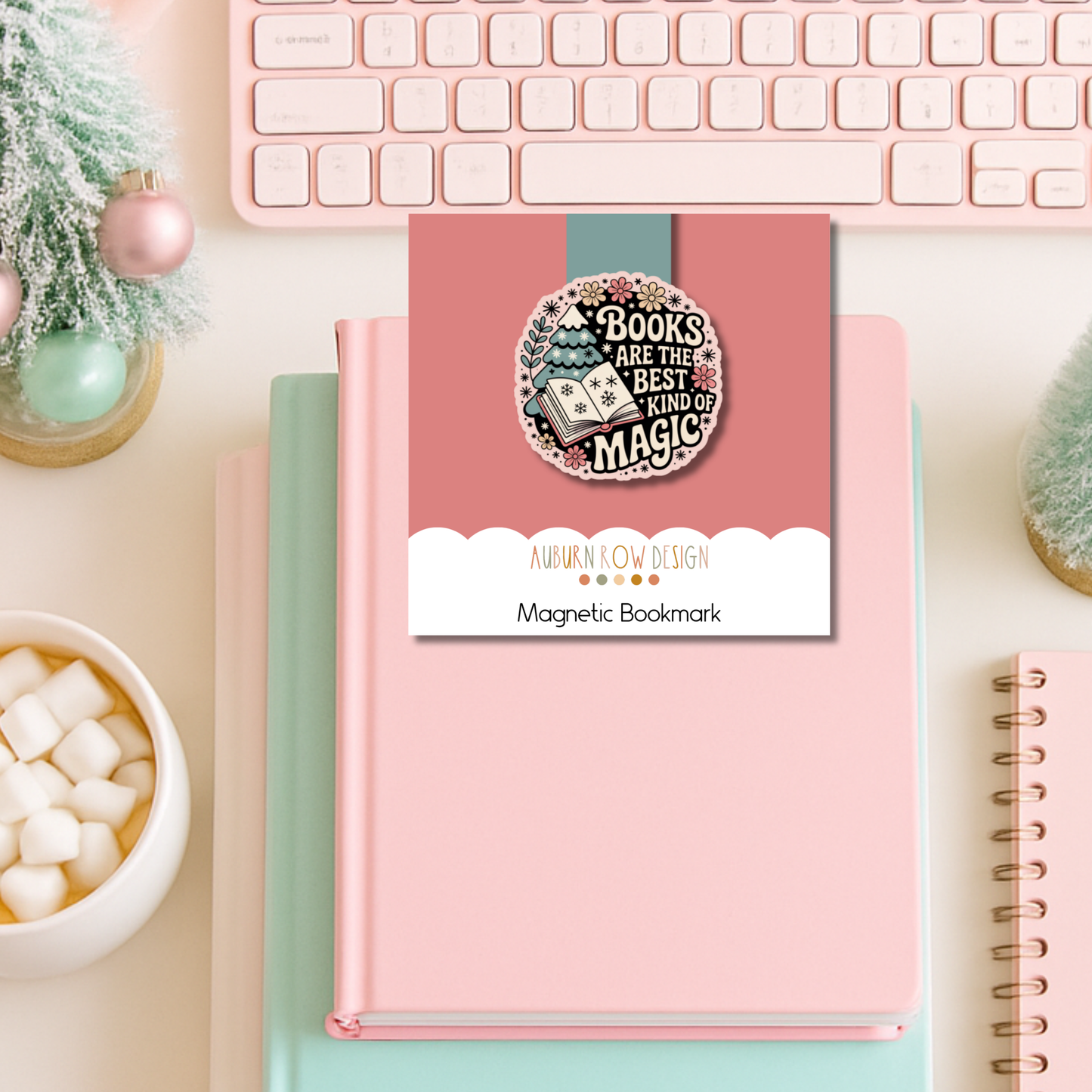 Christmas Magnetic Bookmark