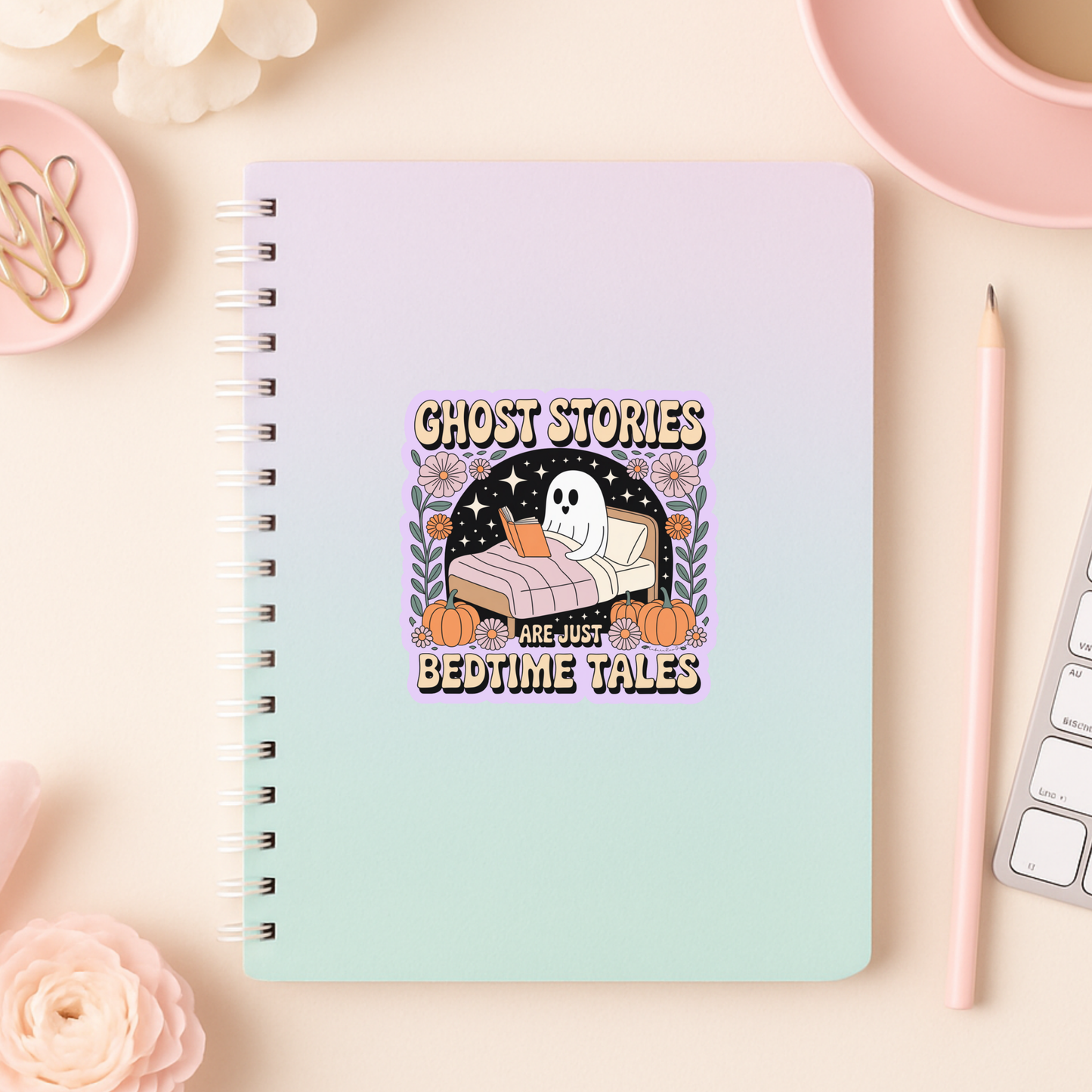 Bookish Ghost Stickers