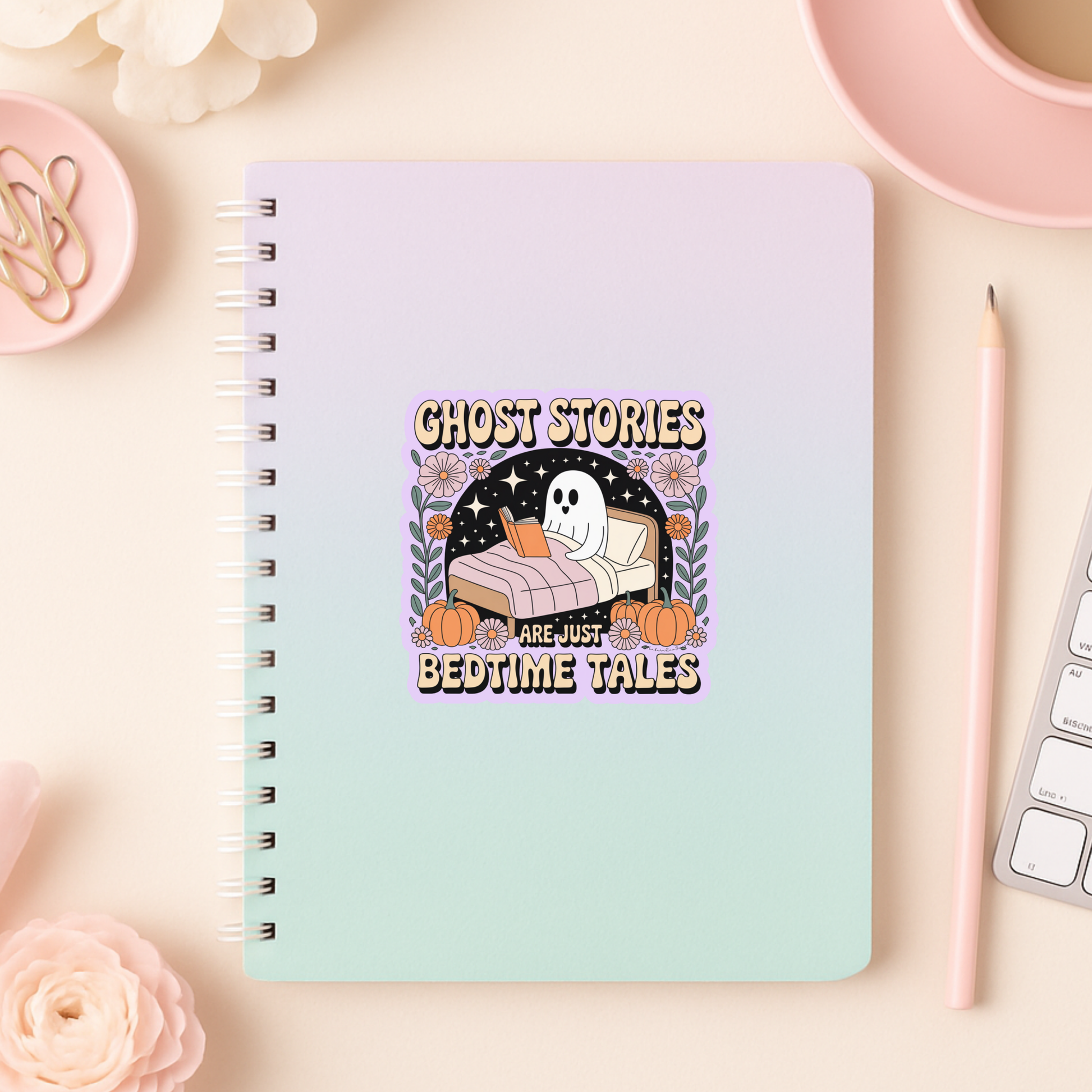 Bookish Ghost Stickers