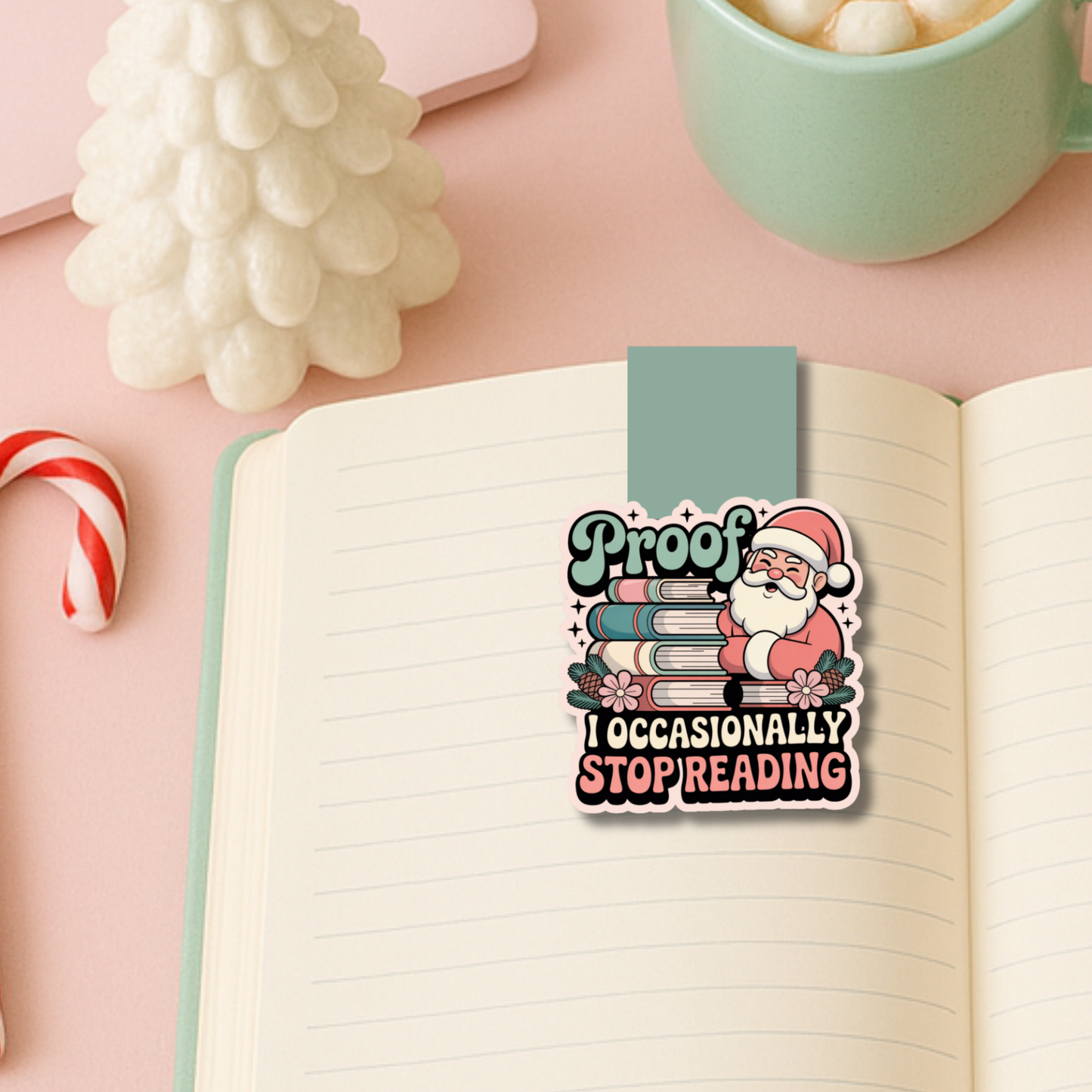 Christmas Magnetic Bookmark