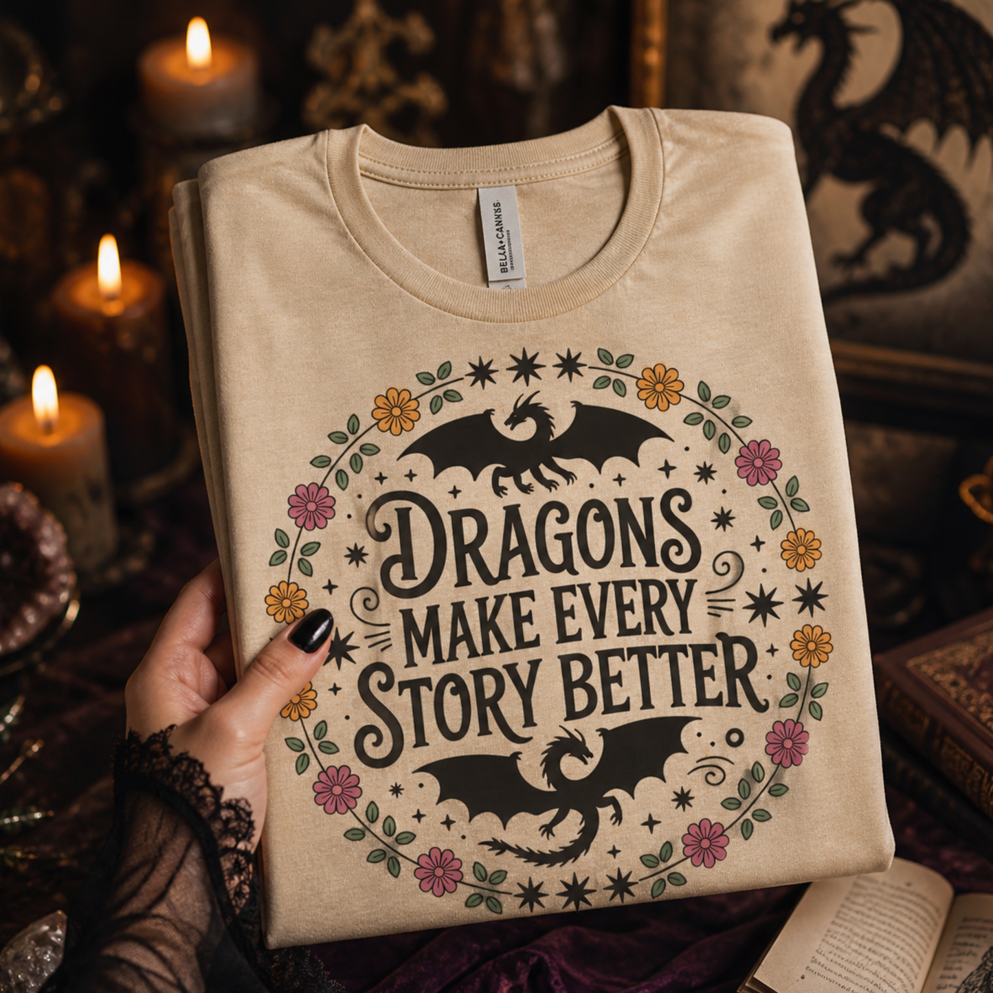 Romantasy Dragon Shirt