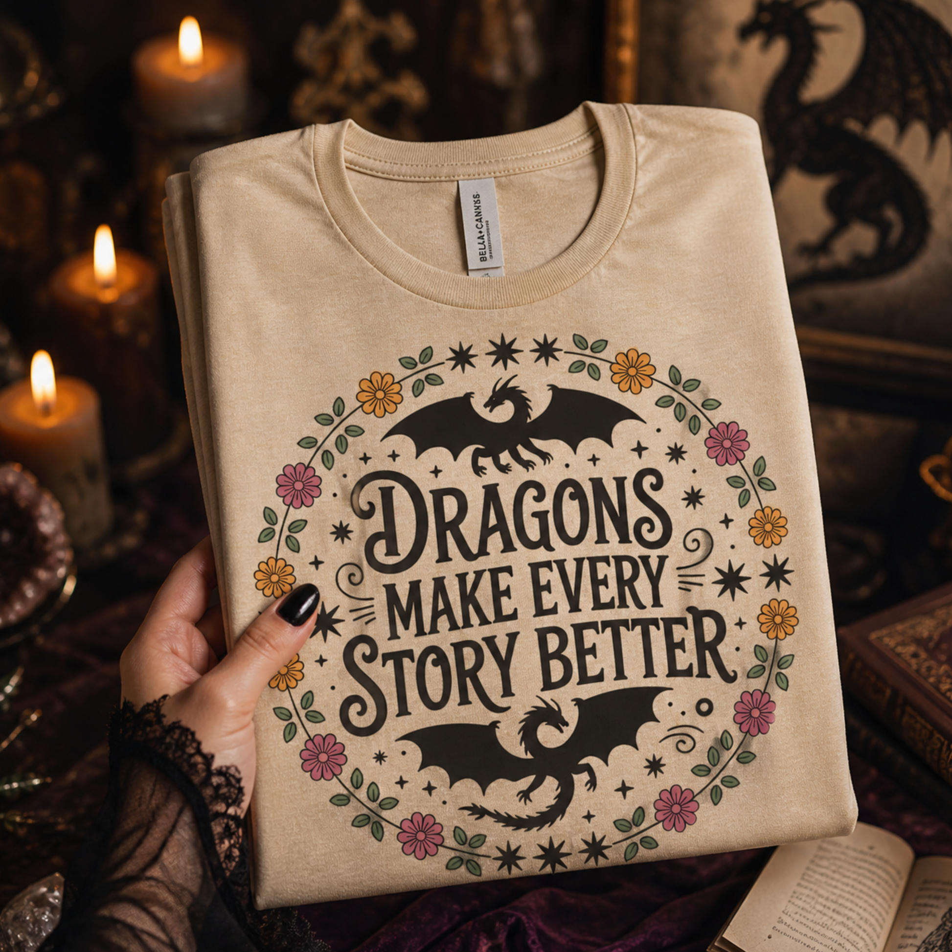 Romantasy Dragon Shirt