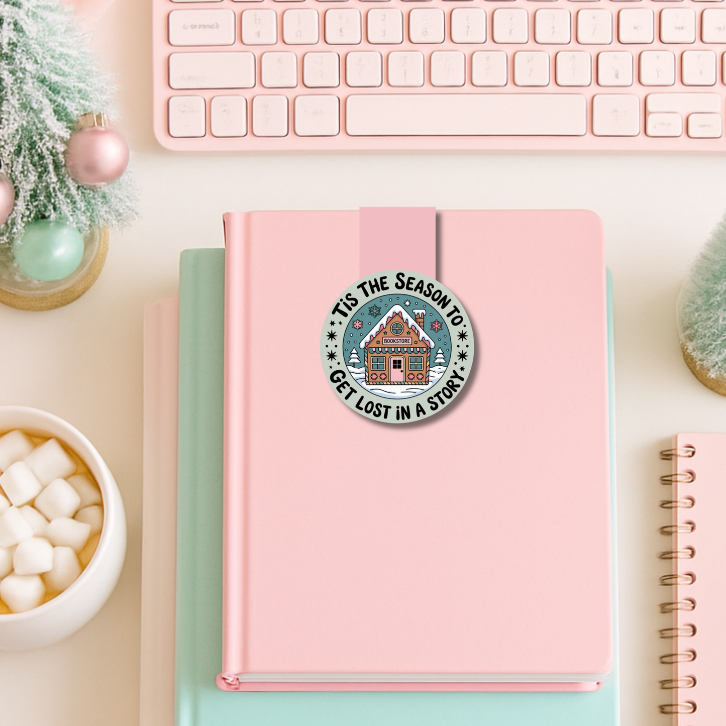 Christmas Magnetic Bookmark