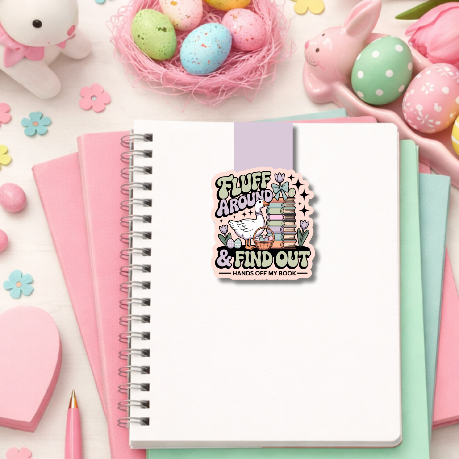 Easter Magnetic Bookmark