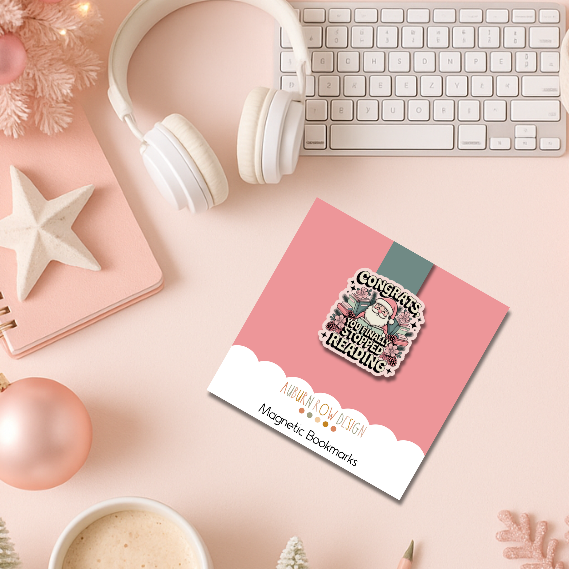 Santa Magnetic Bookmark