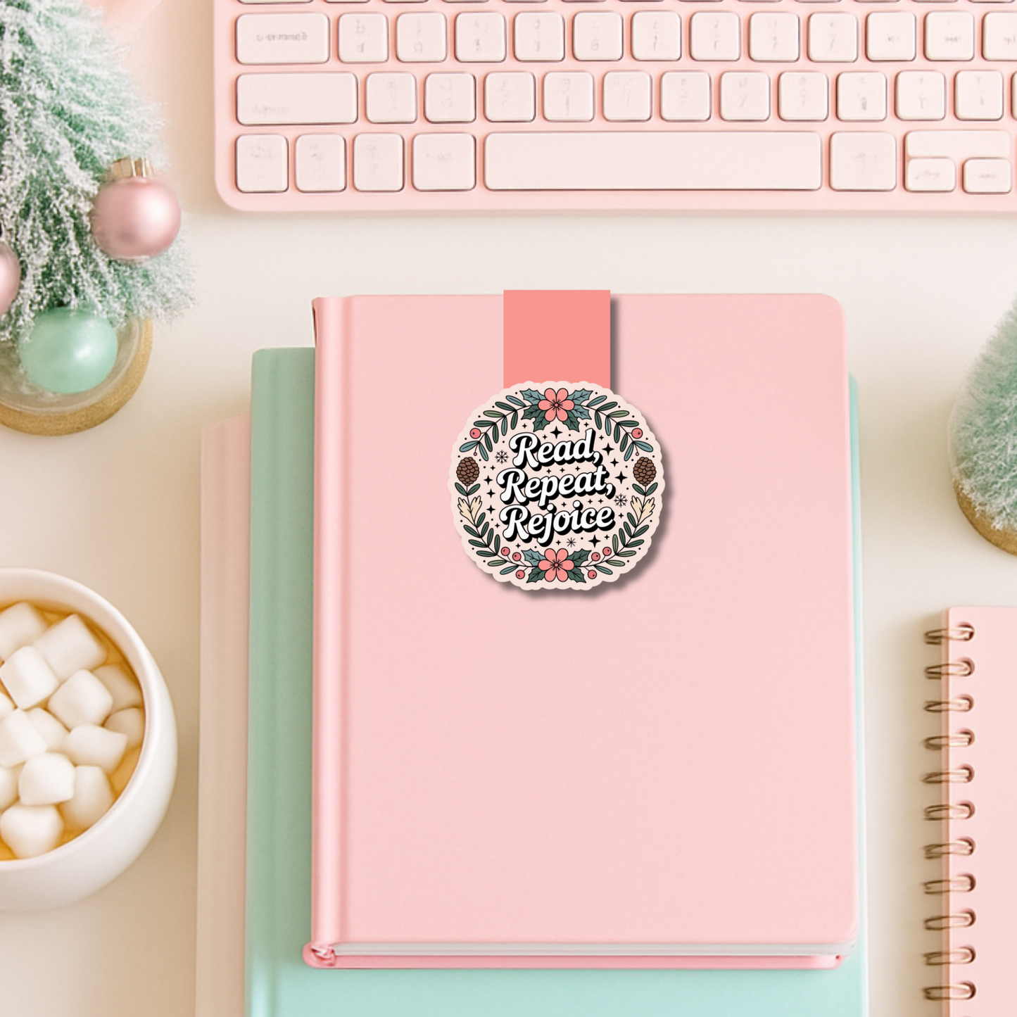 Christmas Magnetic Bookmark 
